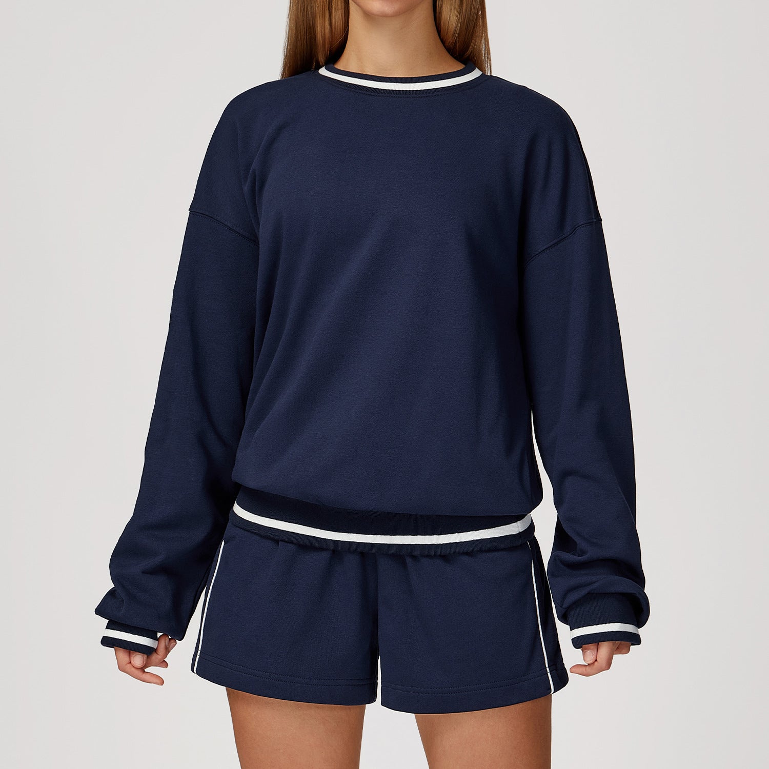 Comfortable and versatile casual sweatshirt suit
