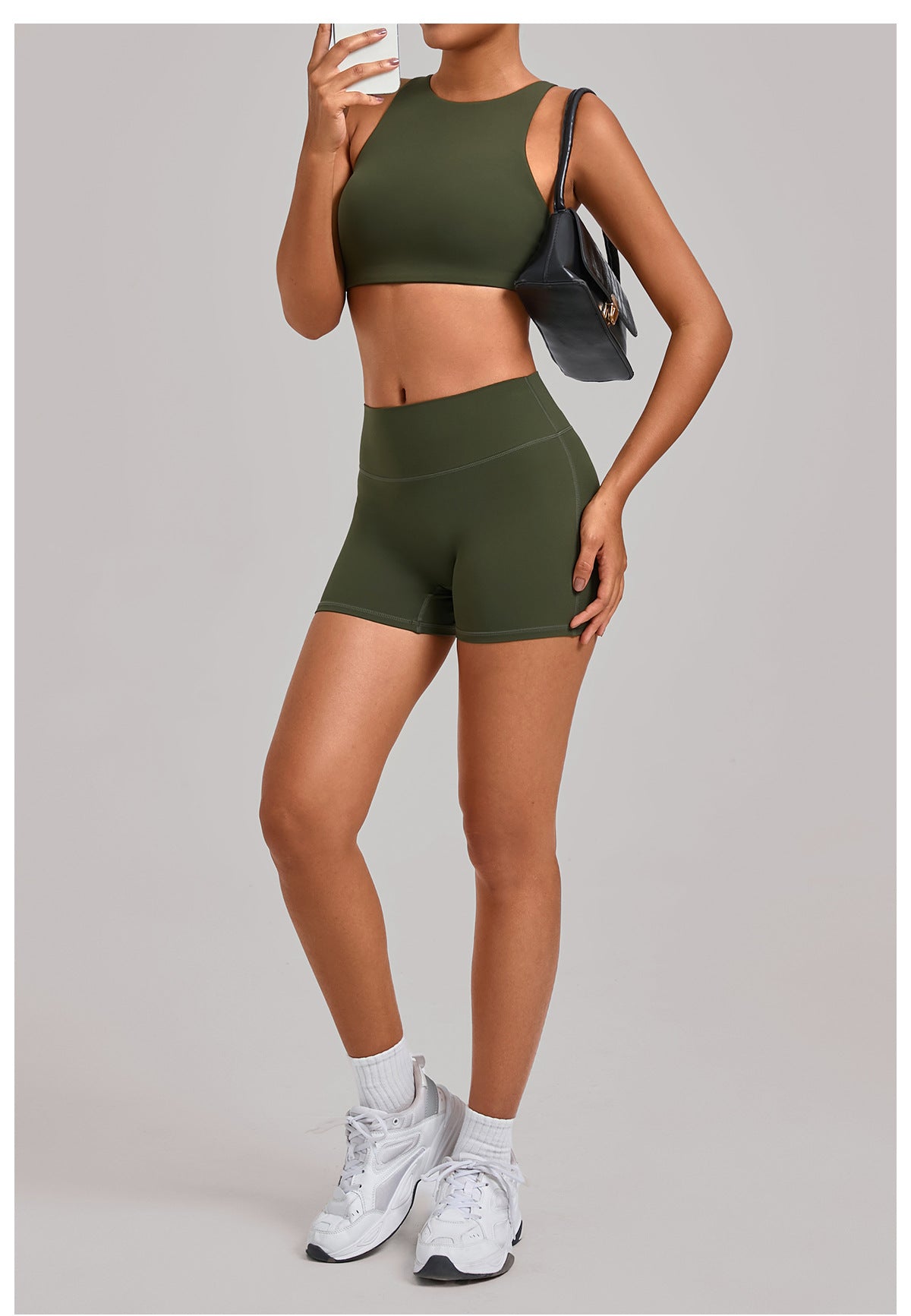 Back-Enhancing Tight-Fitting yoga set Quick-Drying Fitness Wear