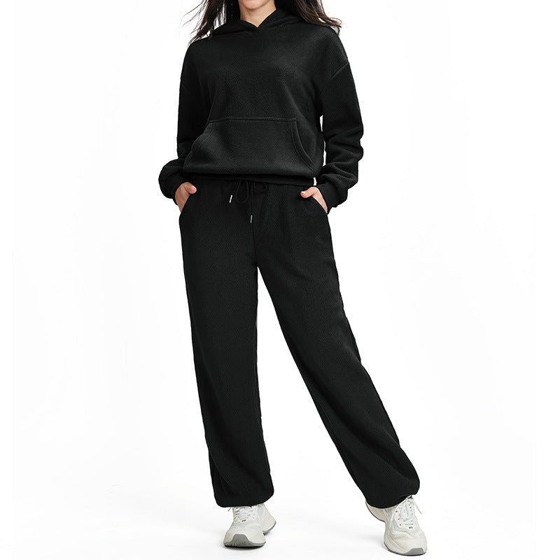 Women's Casual Sports Hoodie Set