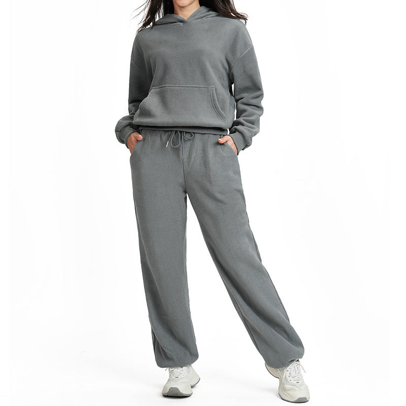 Women's Casual Sports Hoodie Set