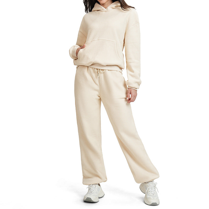 Women's Casual Sports Hoodie Set