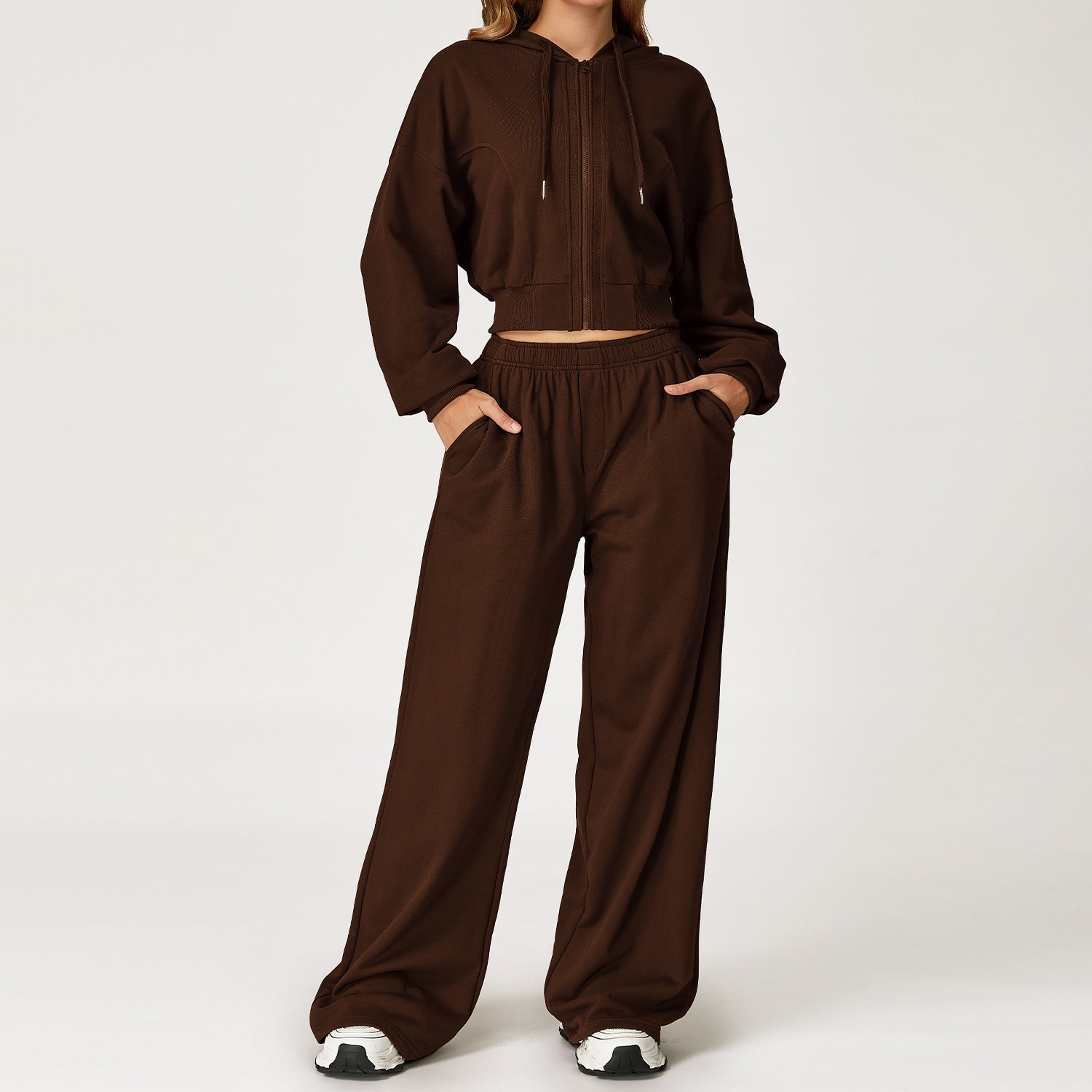 Women's casual Hoodie with sweatpants set