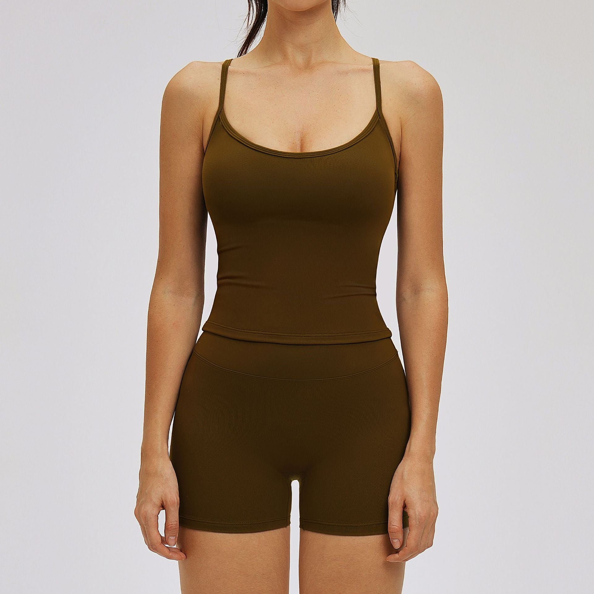 Women's quick-drying yoga bras set