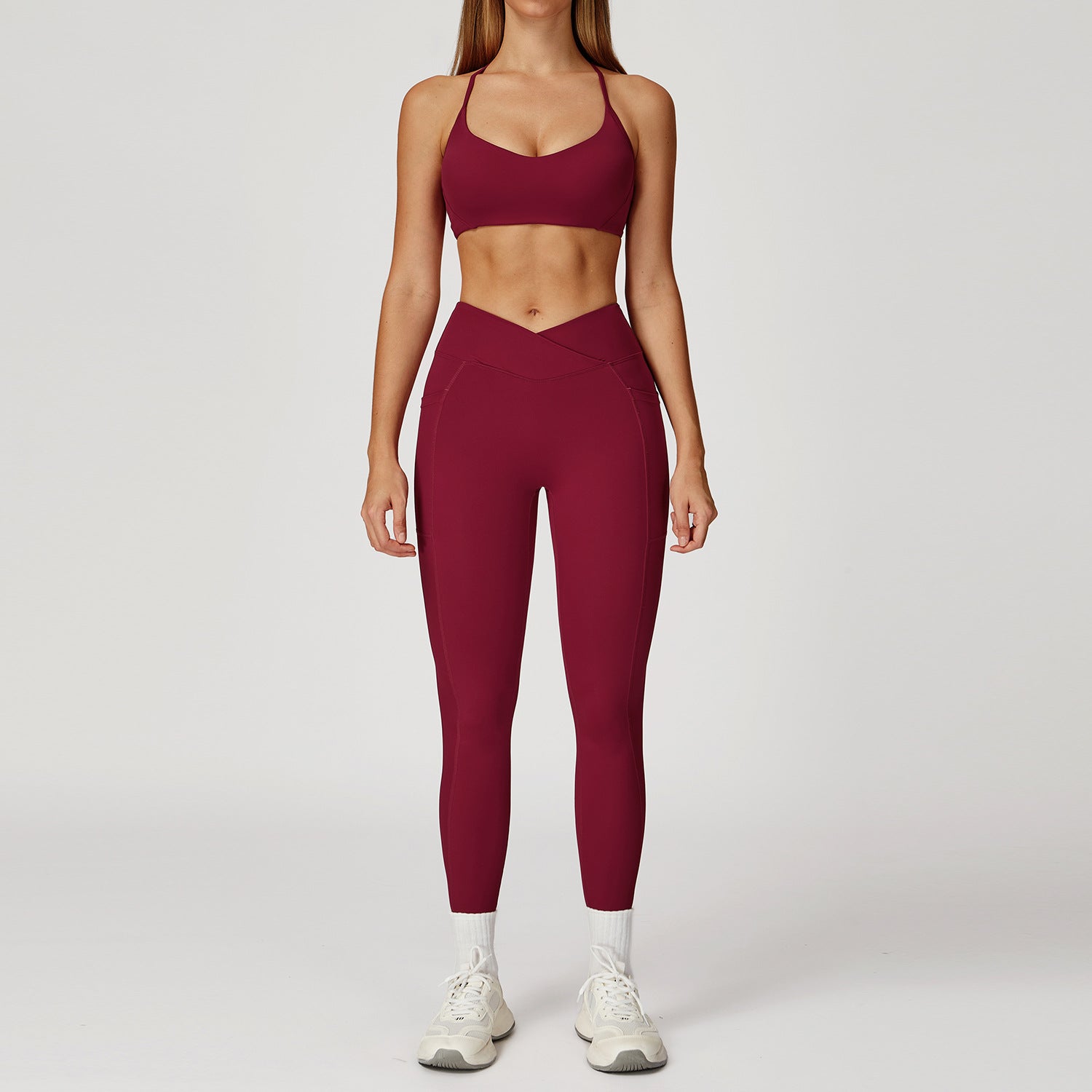 Women's Quick-drying sports suit outdoor running fitness clothes