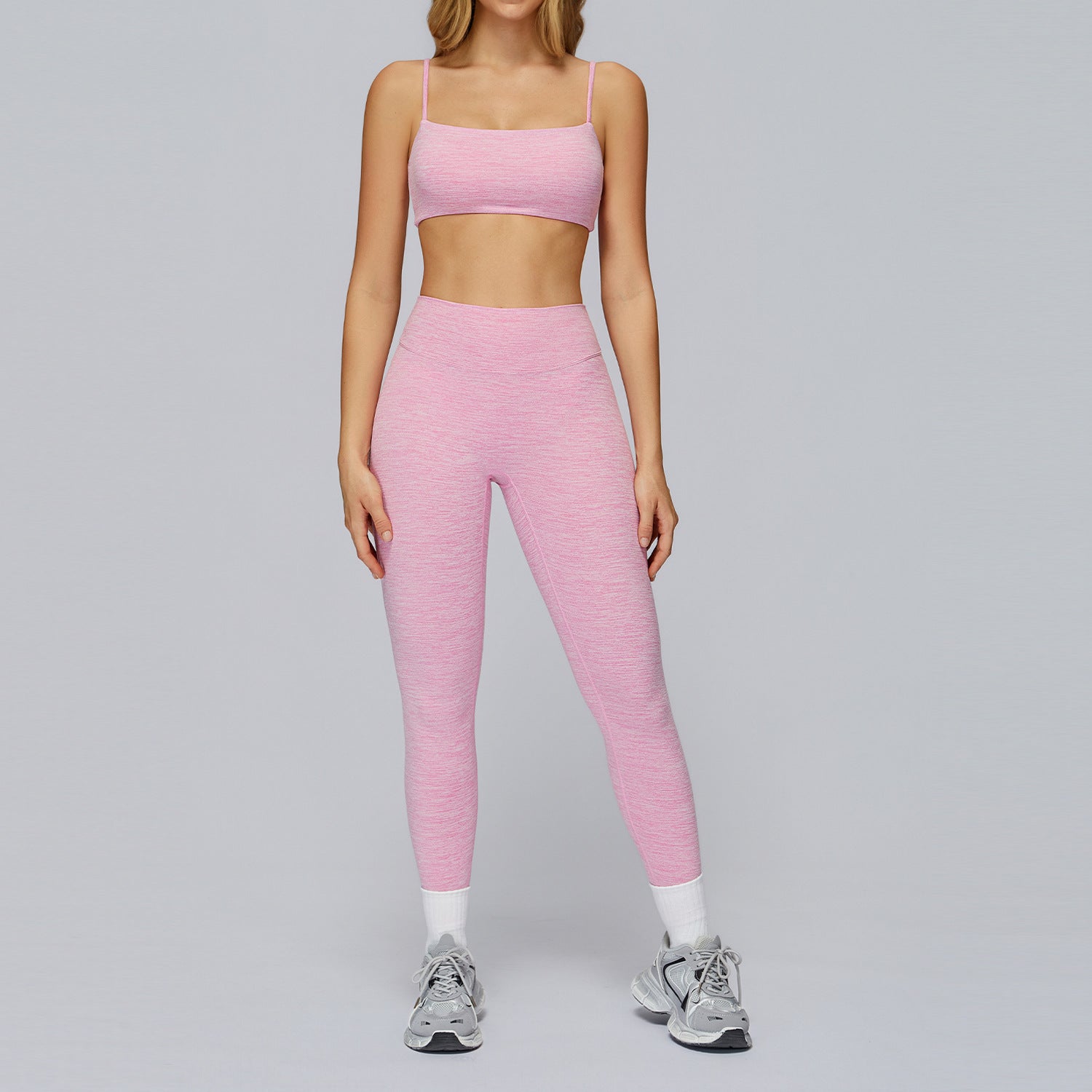 Women's casual bras with leggings set