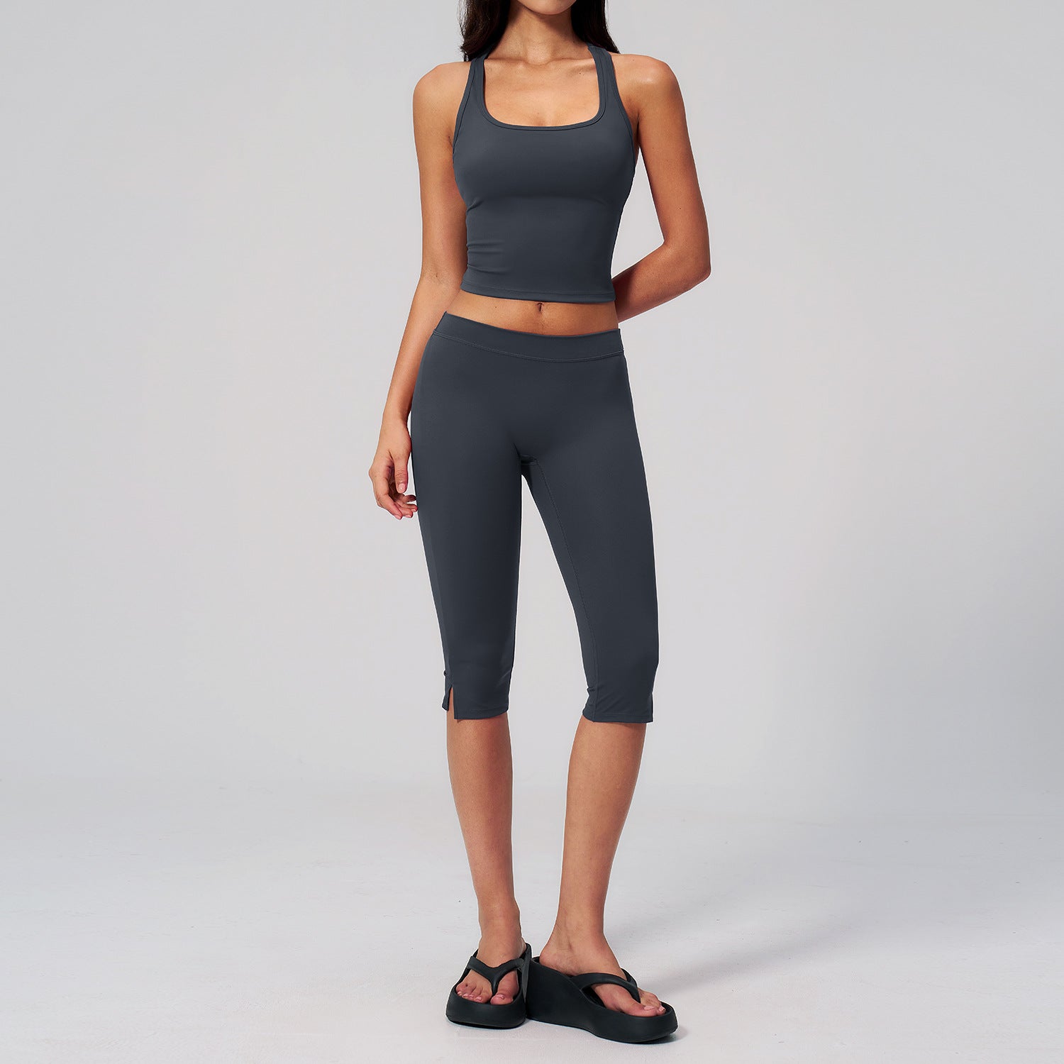 Women's wholesale new style sports bras with legging yoga set