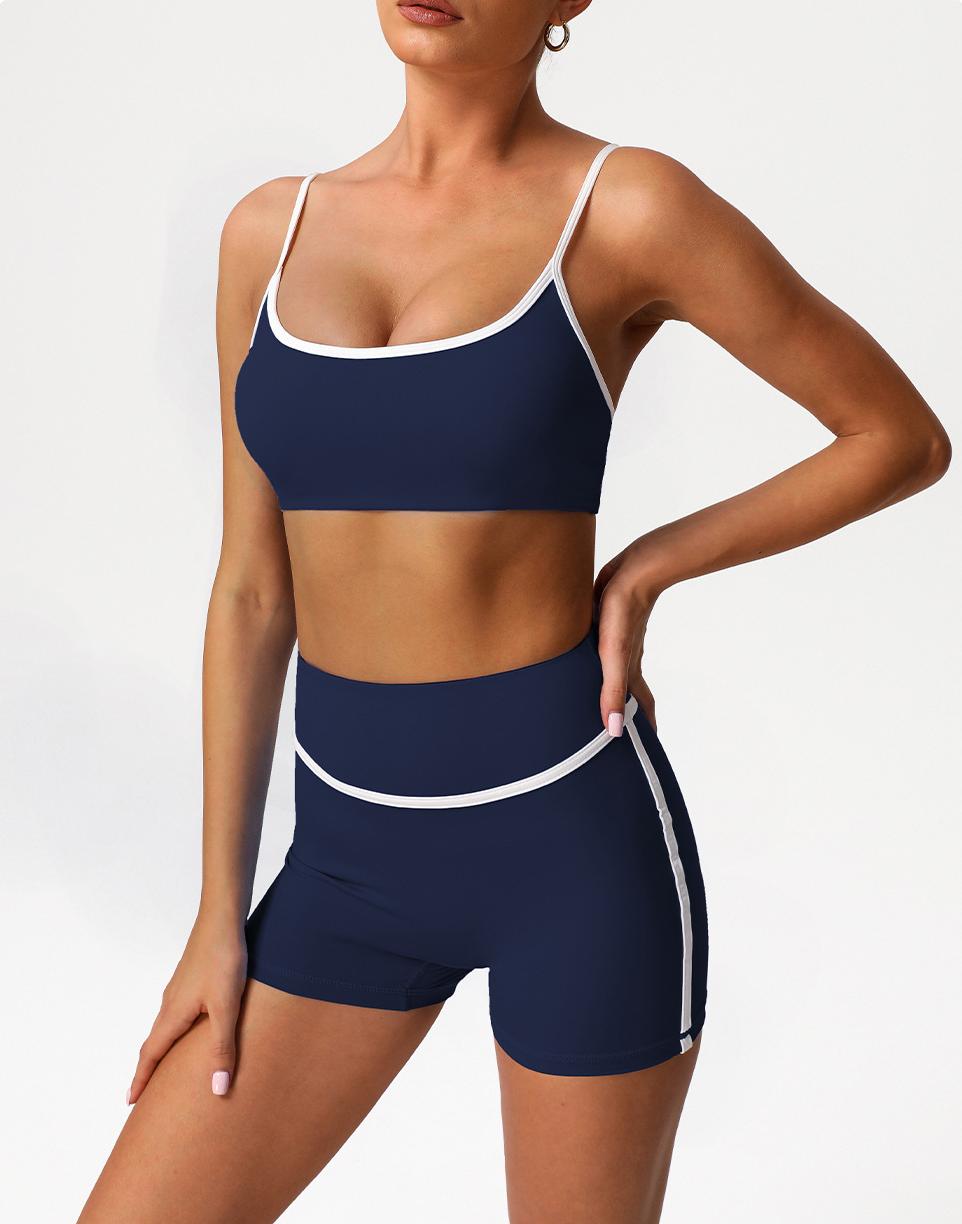 Women's Quick-drying high-waist sports bras suit