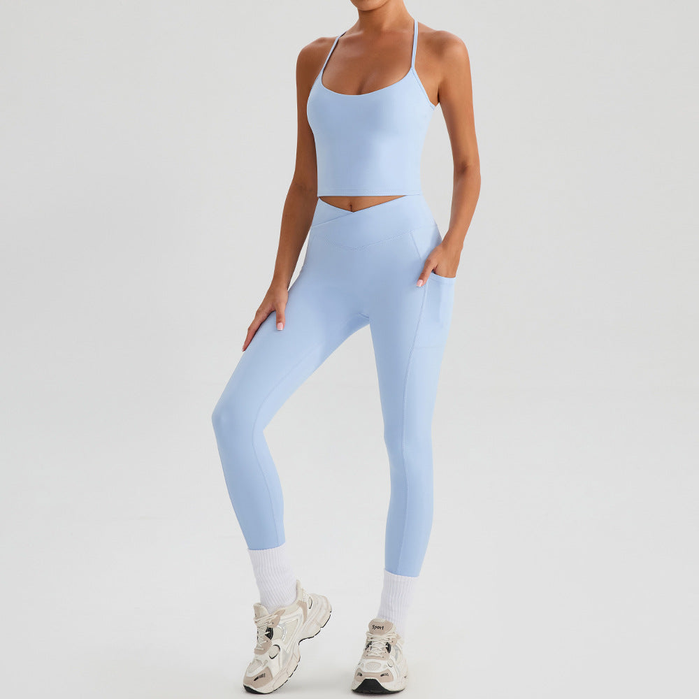 Women's Quick-drying sports bras fitness suit