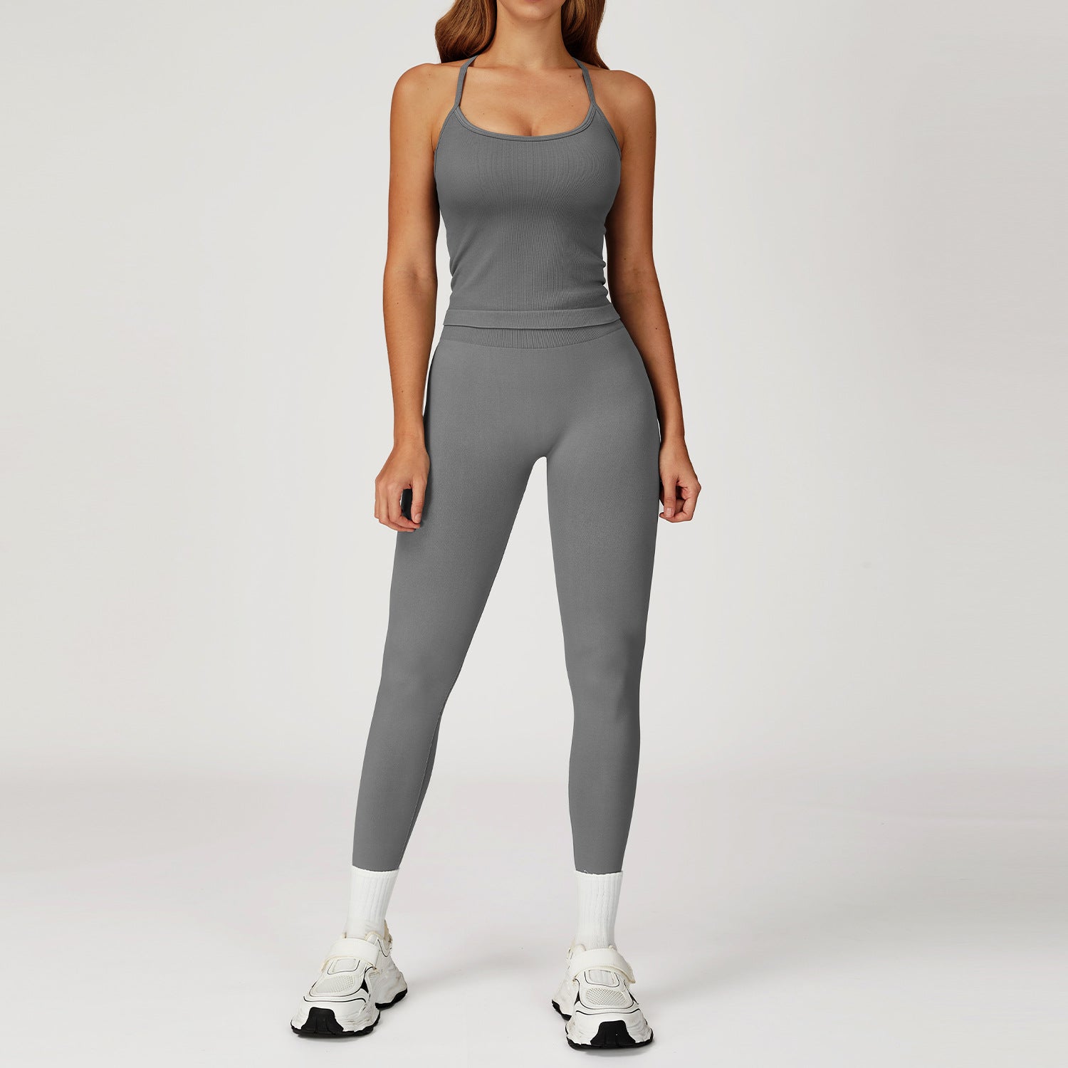Seamless quick-drying Sports running fitness set