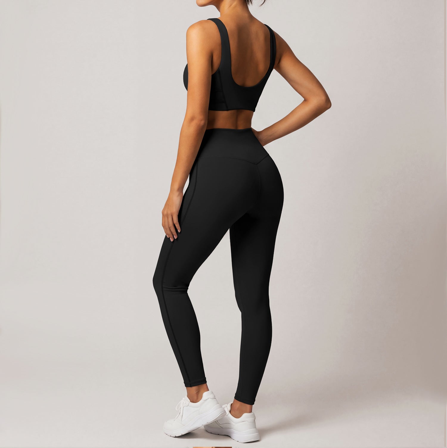 Women's quick-drying sports bras with leggings fitness yoga set