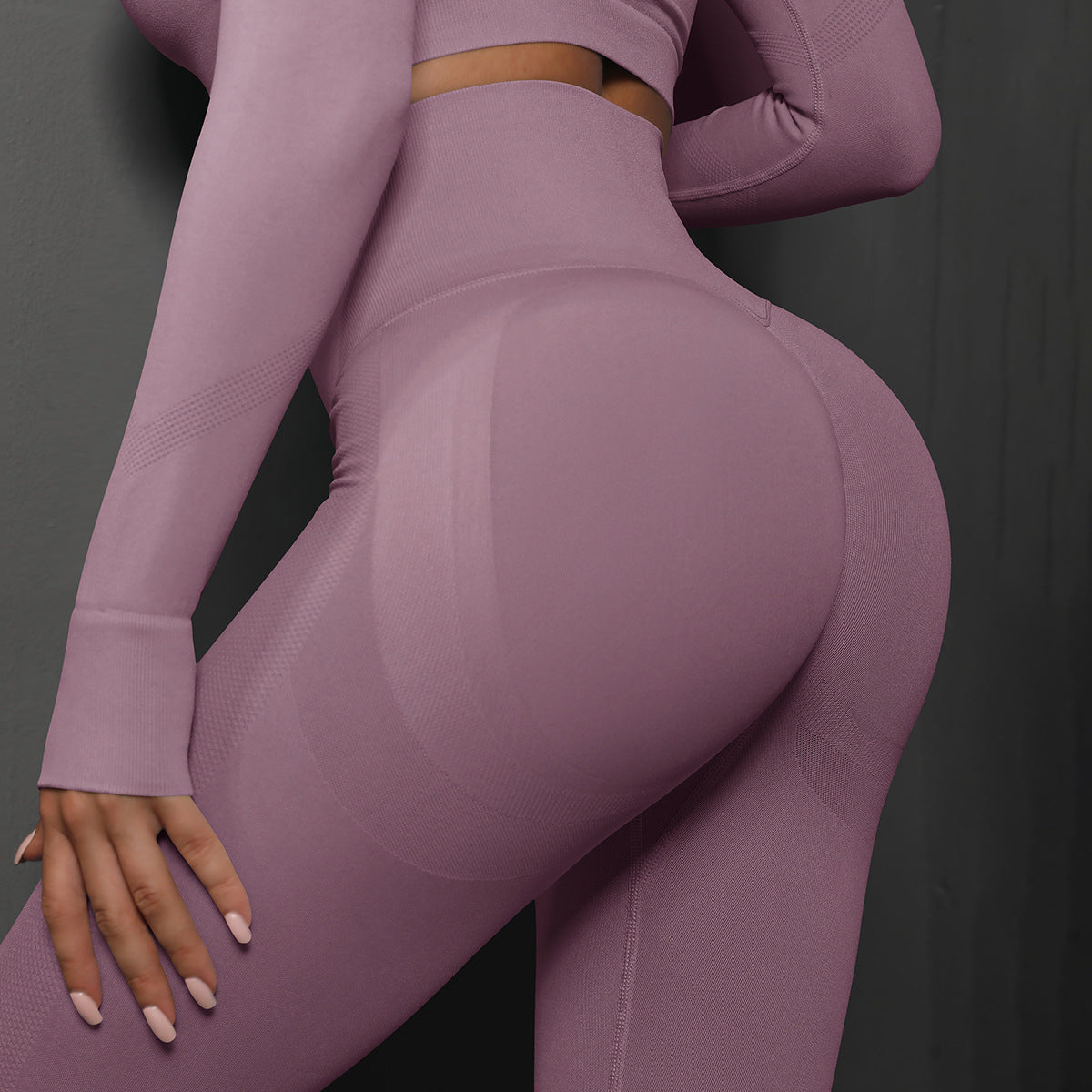 Women's Seamless tight peach hip yoga leggings