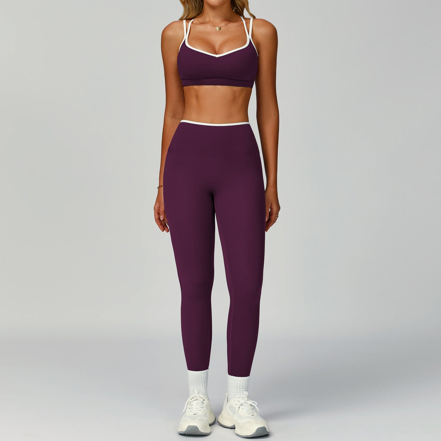 Women's quick-drying sports bras set