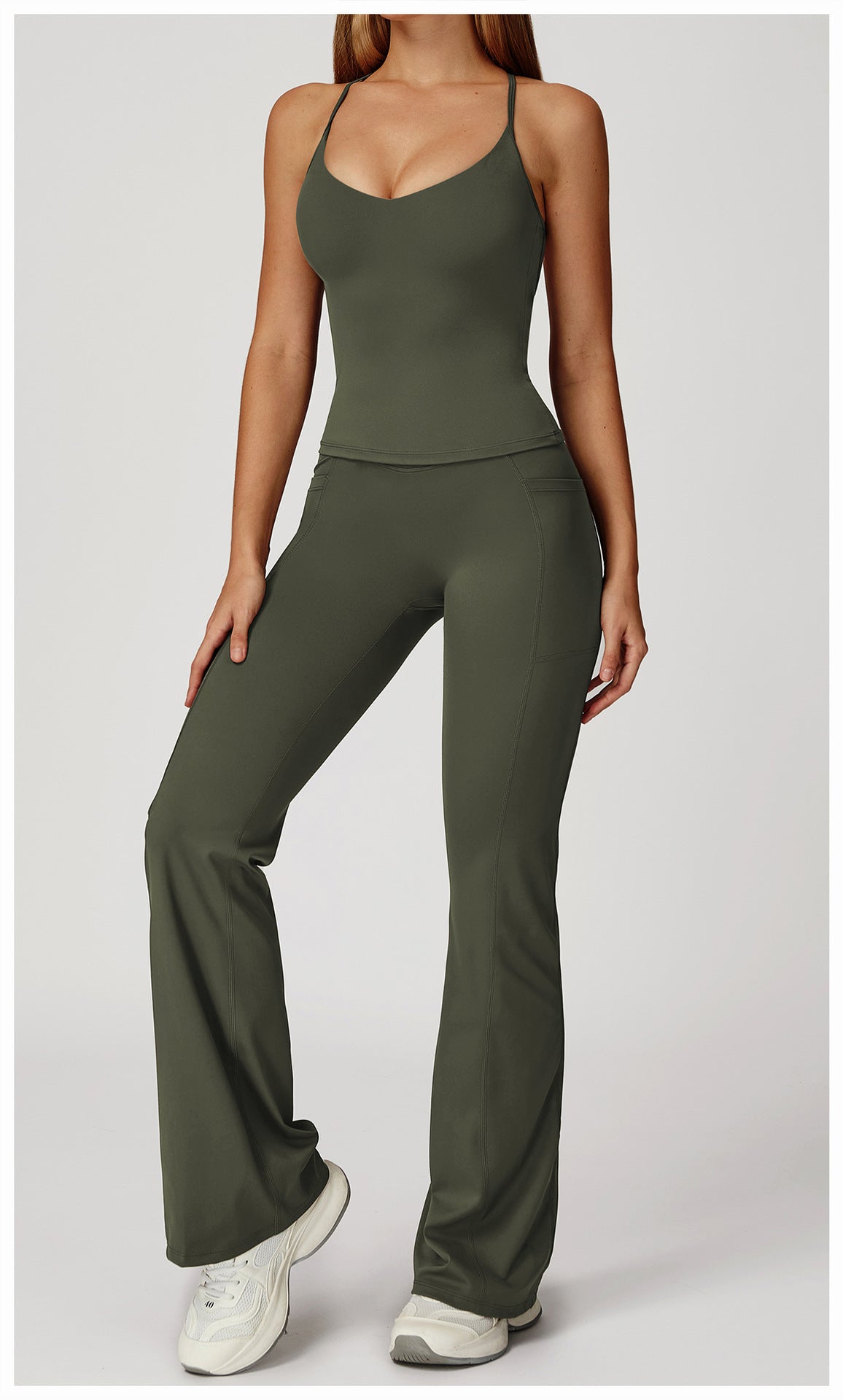 Women's sexy quick-drying sports fitness suit