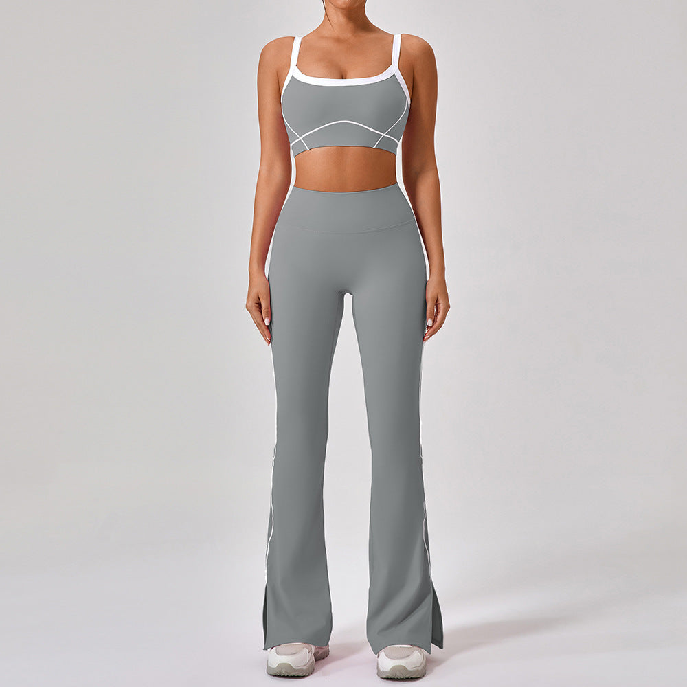 Wholesale quick-drying sports bras fitness set