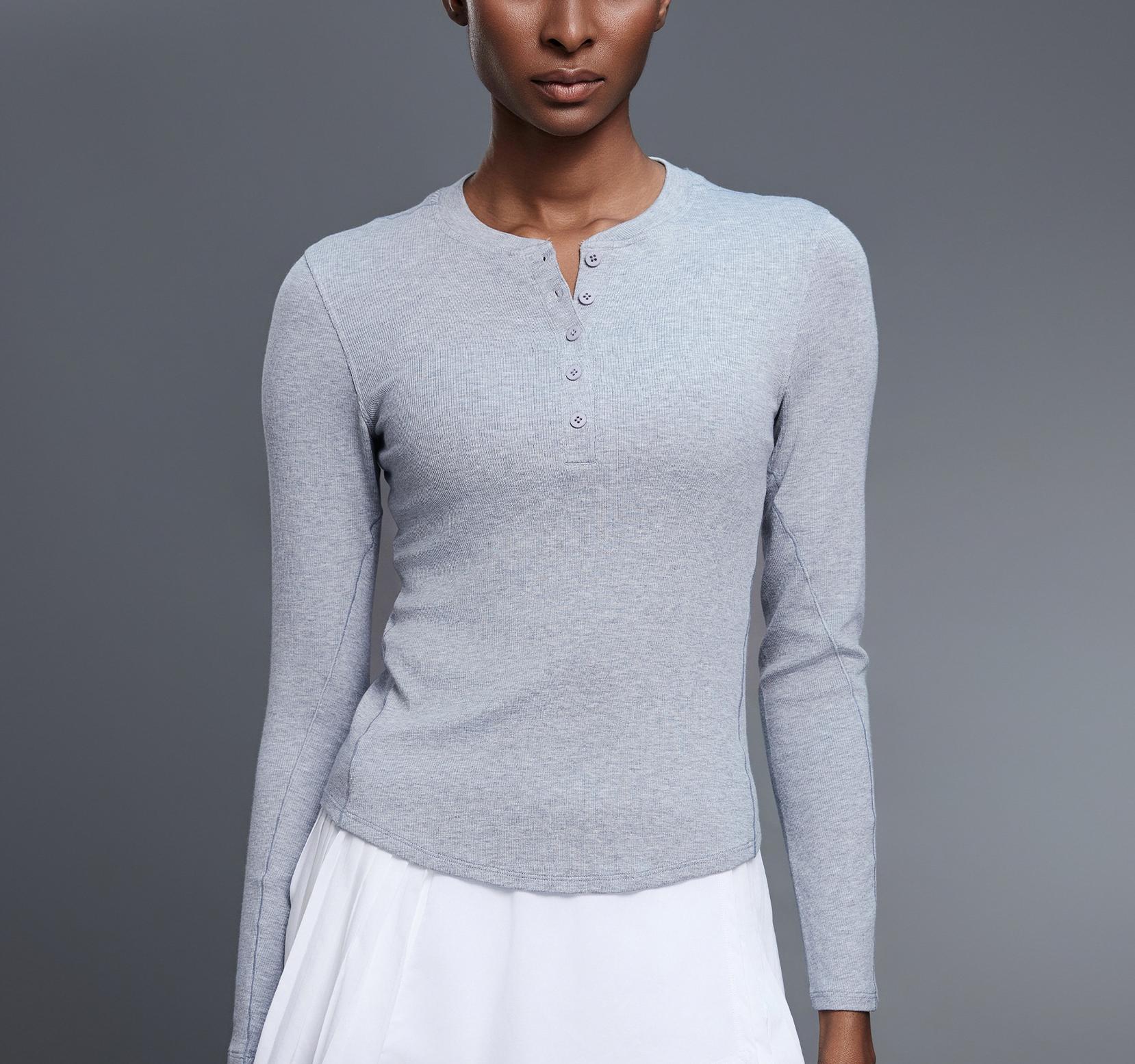 Casual versatile sports top fitness yoga long sleeve T-shirt