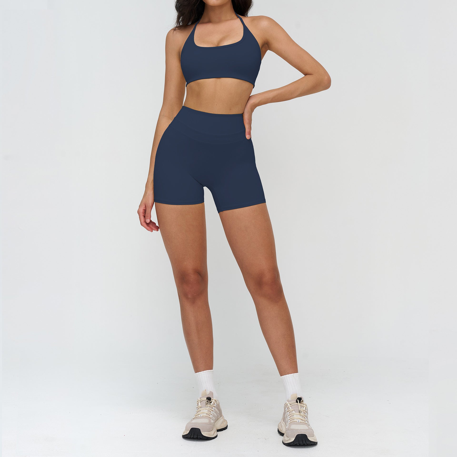Women's quick-drying sports bras fitness set