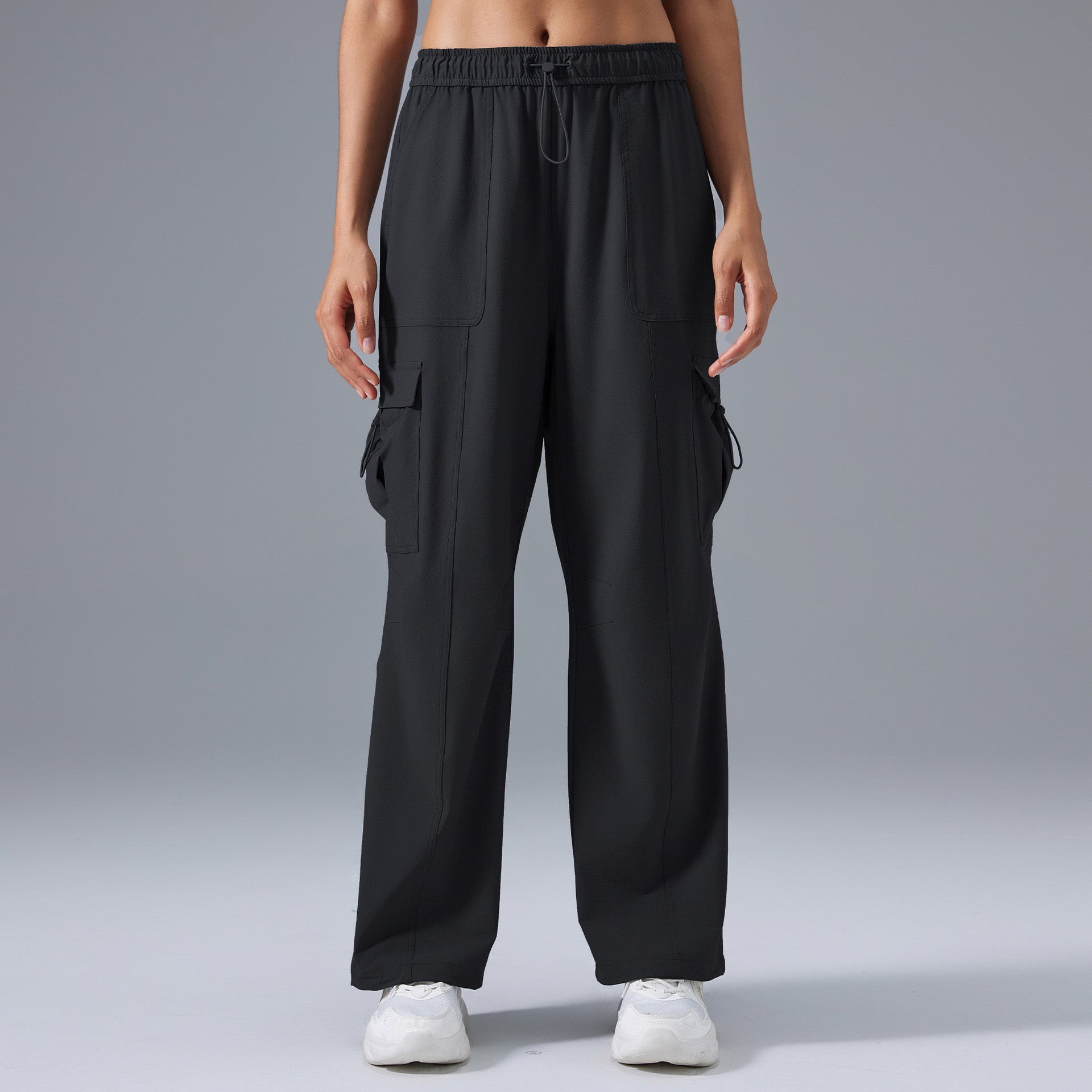 New women's overalls loose-fitting wide-leg sportswear pants