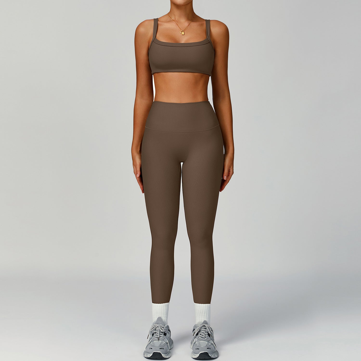 Women's comfortable fitness leggings set