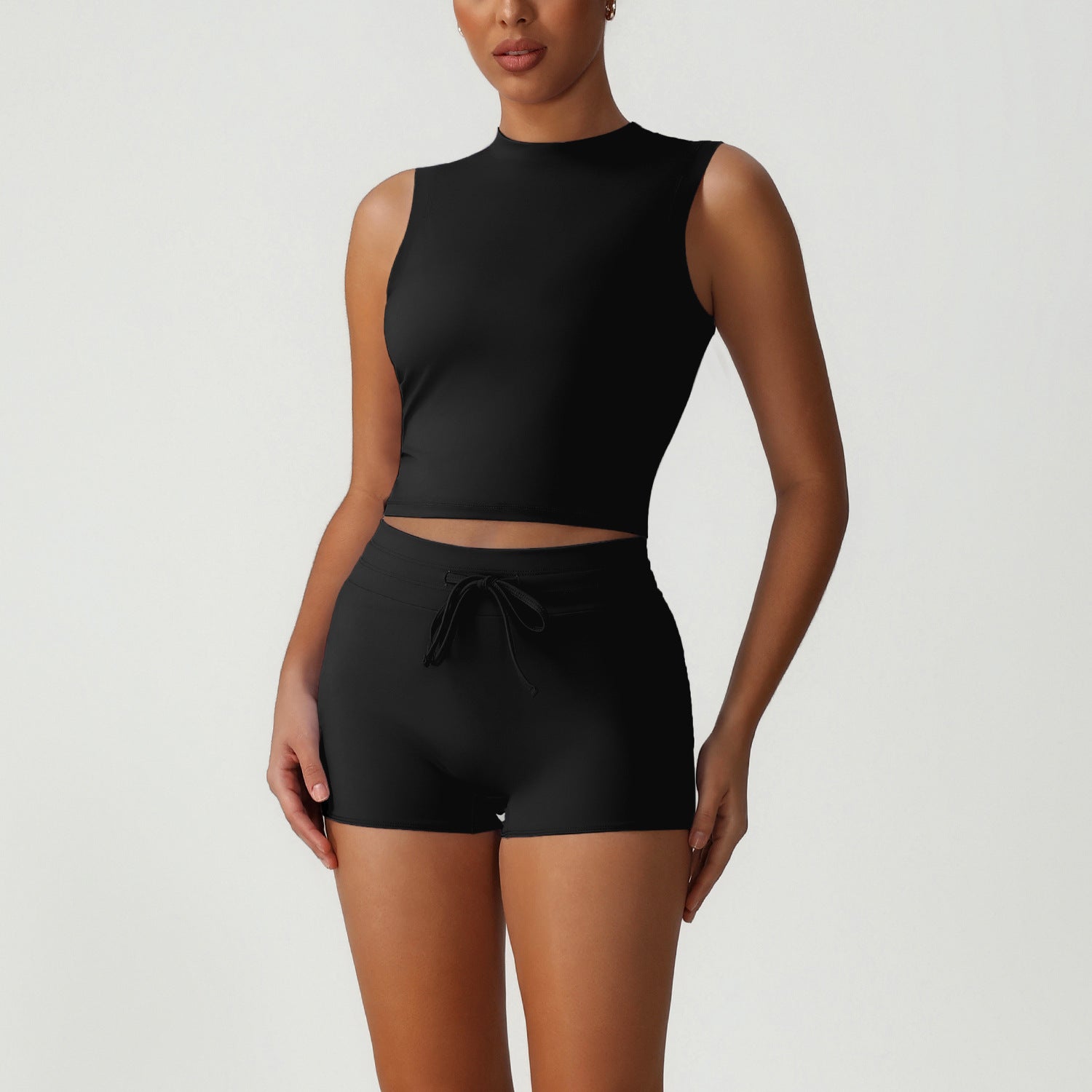 Women's quick-drying casual sports short sleeve set