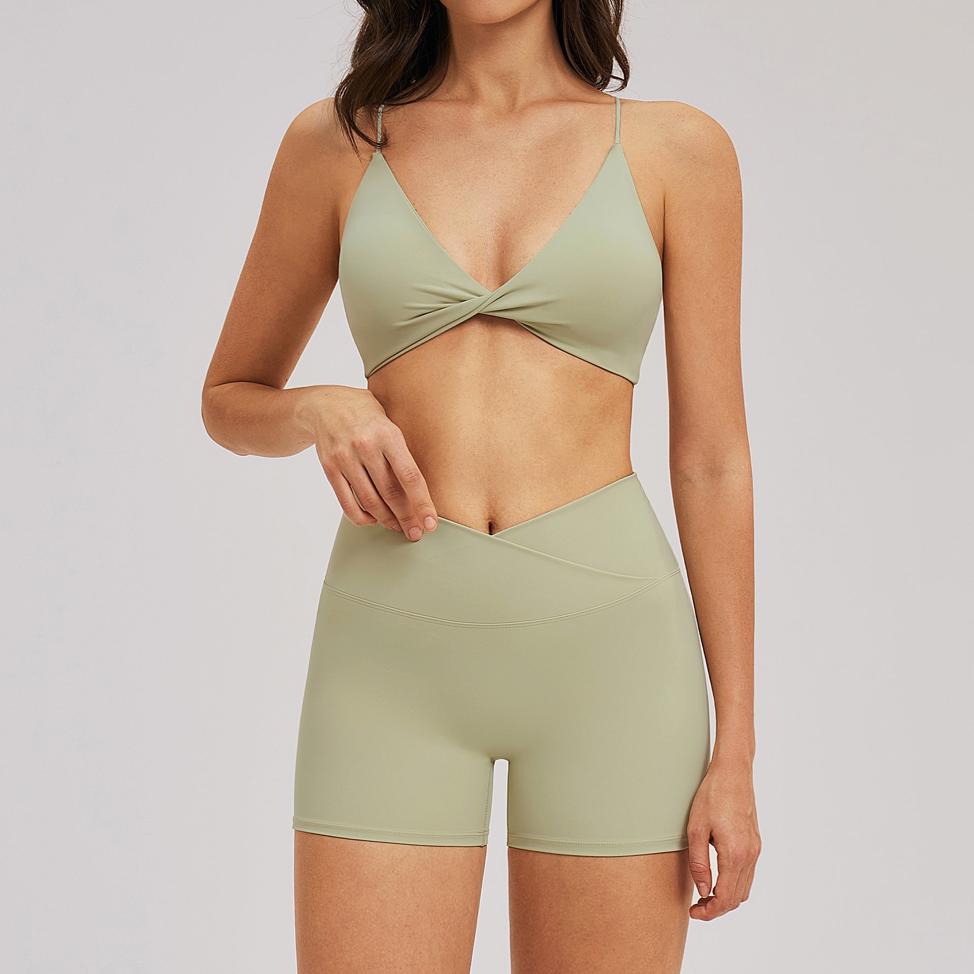 Women's wholesale High Stretch Gym sports bras set