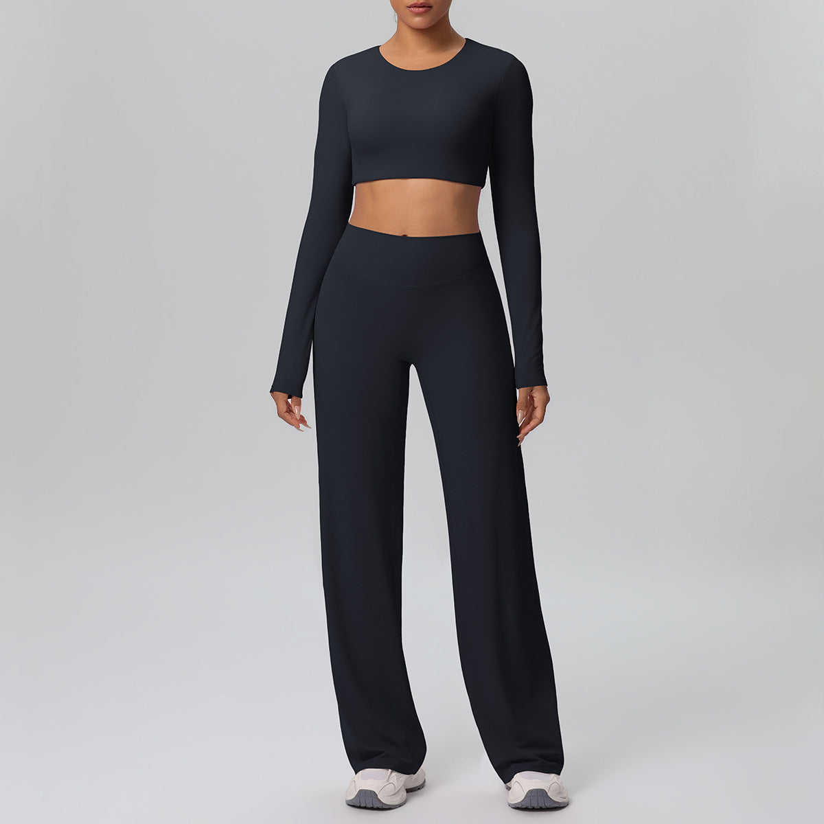 Women's wholesale long sleeve tops set