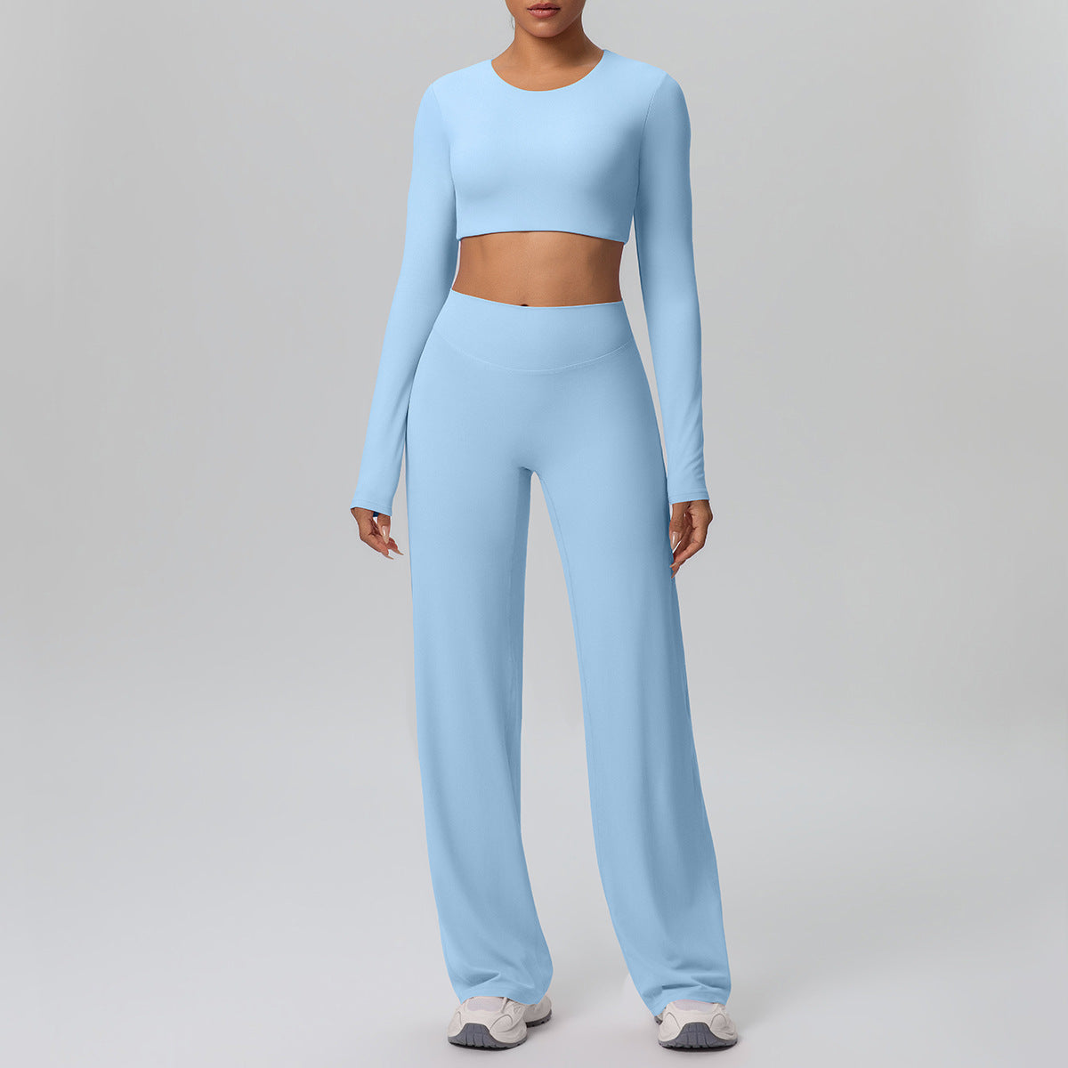 Women's wholesale long sleeve tops set