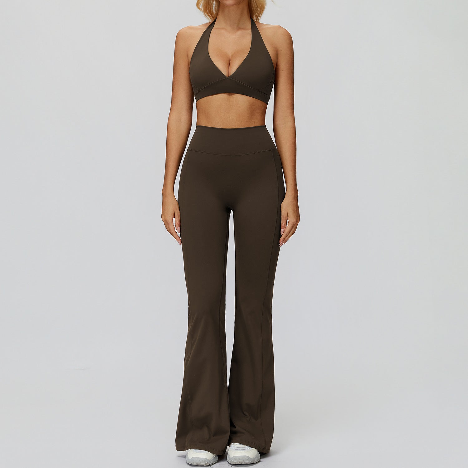 Women's sexy quick-drying bras fitness set
