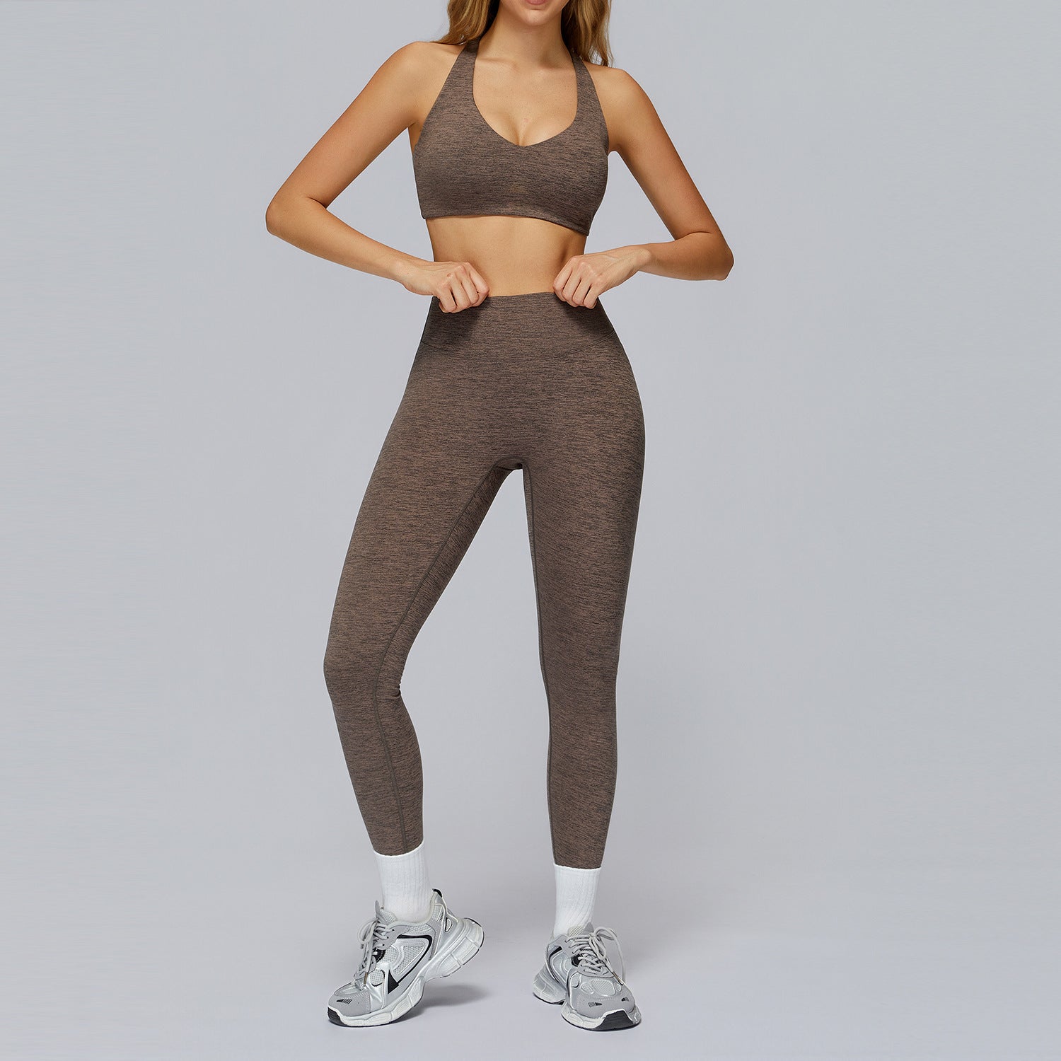 Beautiful Back Sports Suit Outdoor Running Bras Fitness Suit