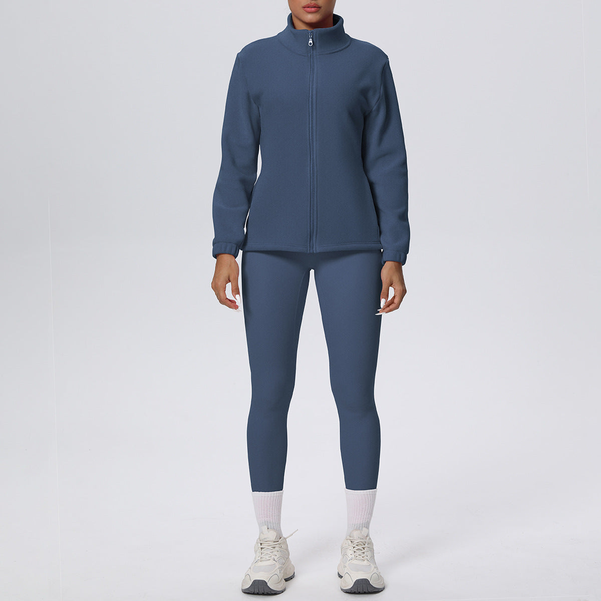 Women's wholesale jackets with legging fitness suit