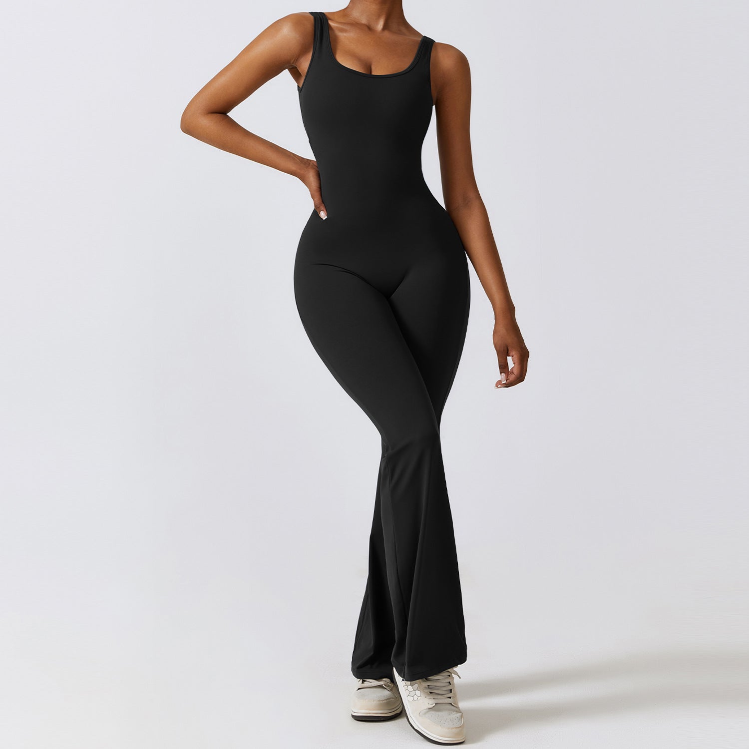 Women's Hip-lifting tights yoga jumpsuit