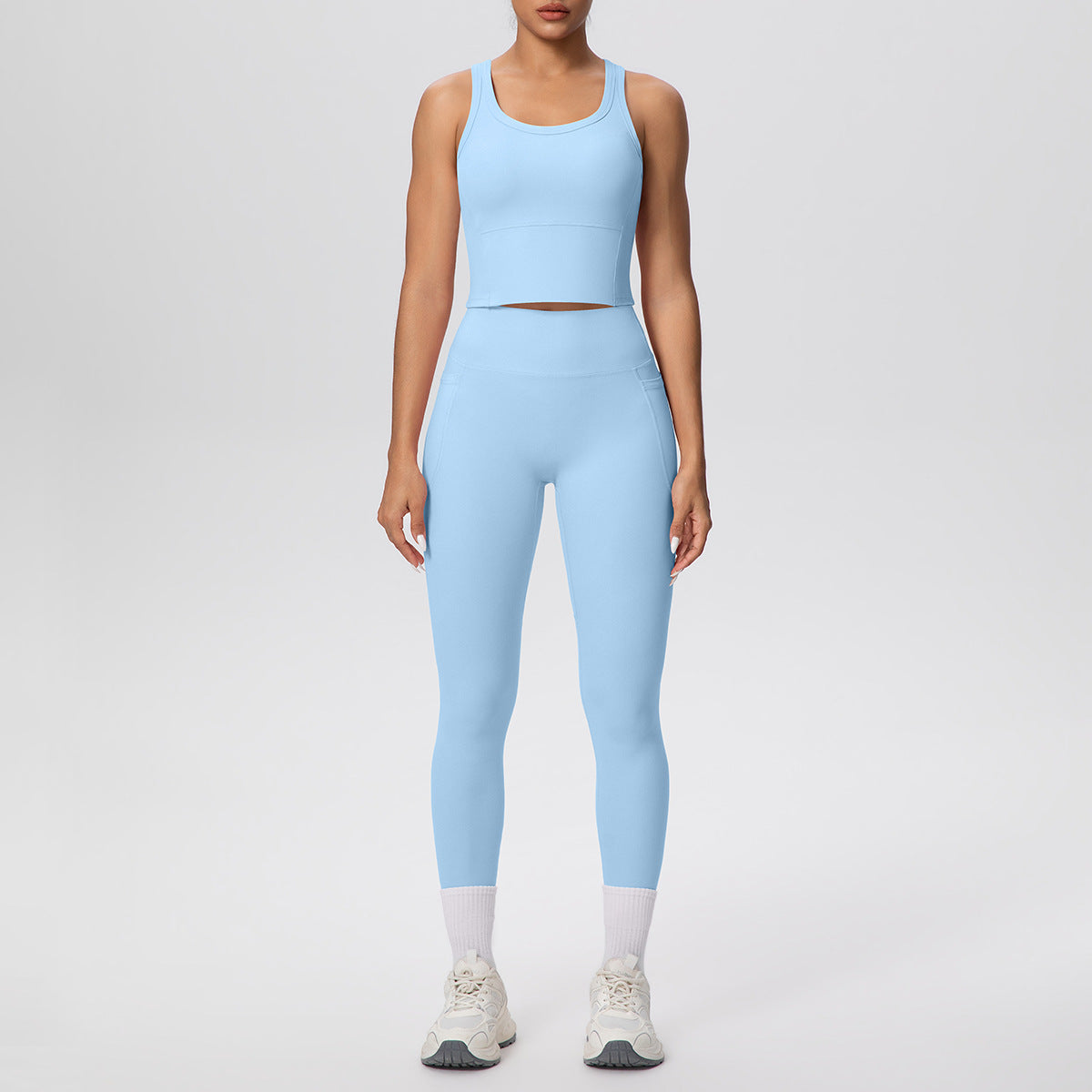 Quick-drying sports bras with legging suit