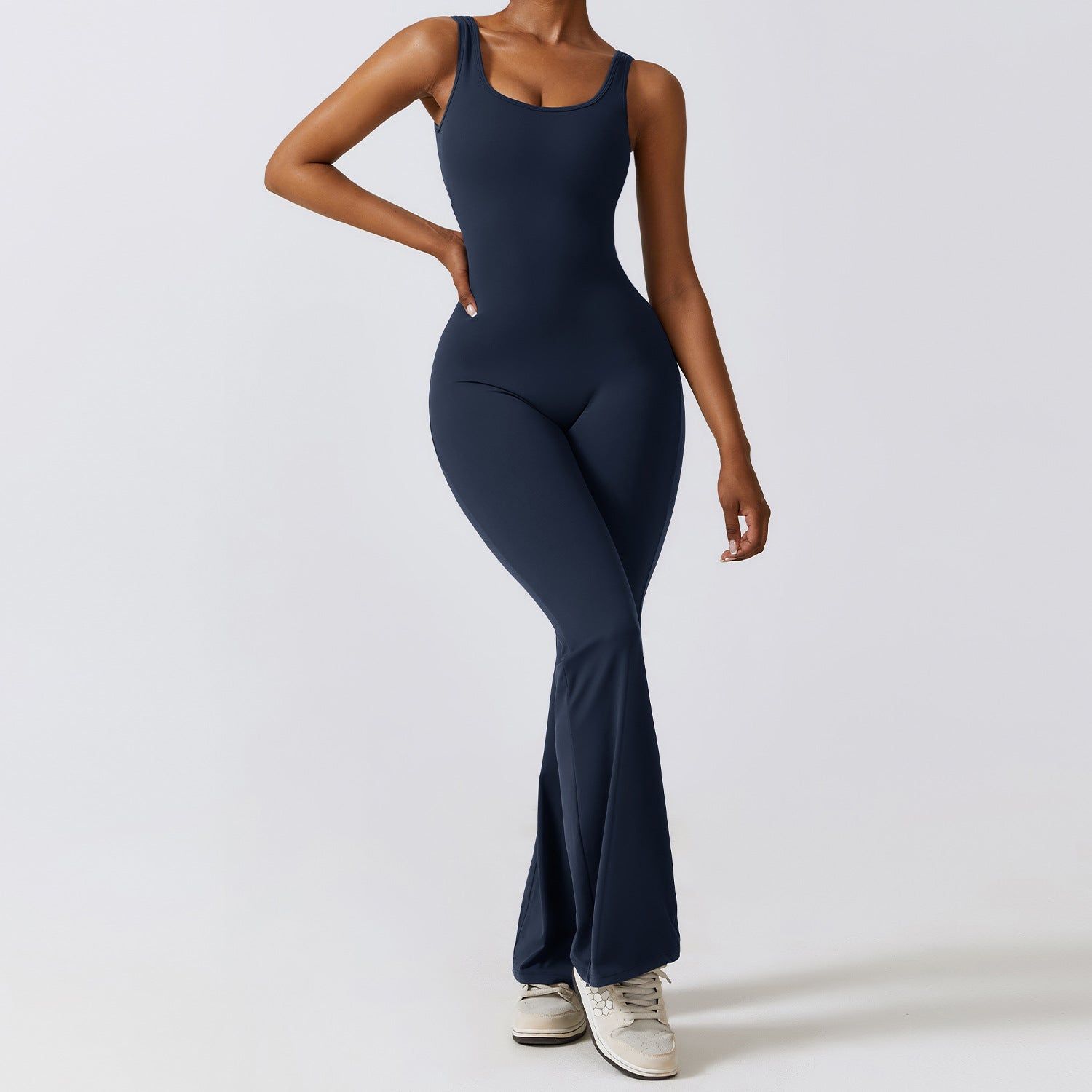 Women's Hip-lifting tights yoga jumpsuit