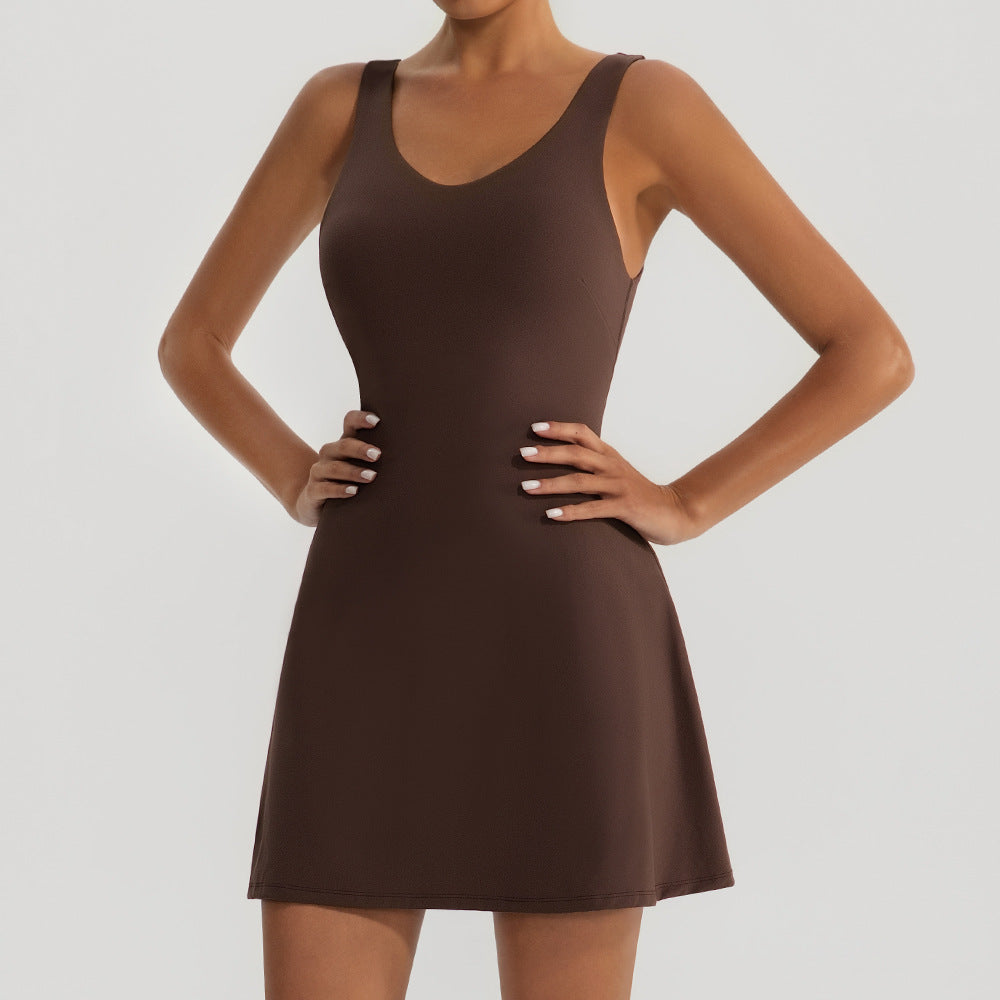 Women's Elegant anti-exposure tennis skirt