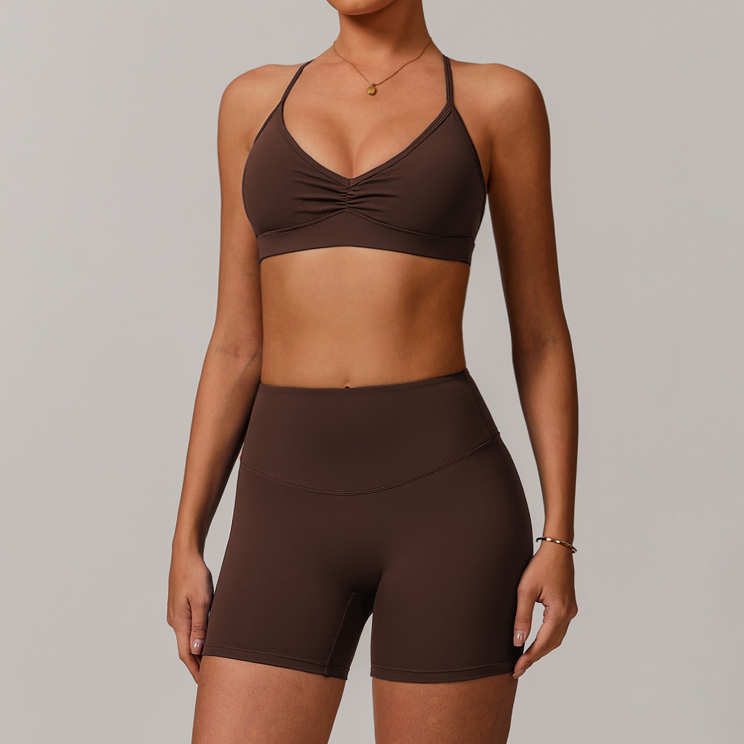 Women's high quality bras with shorts set