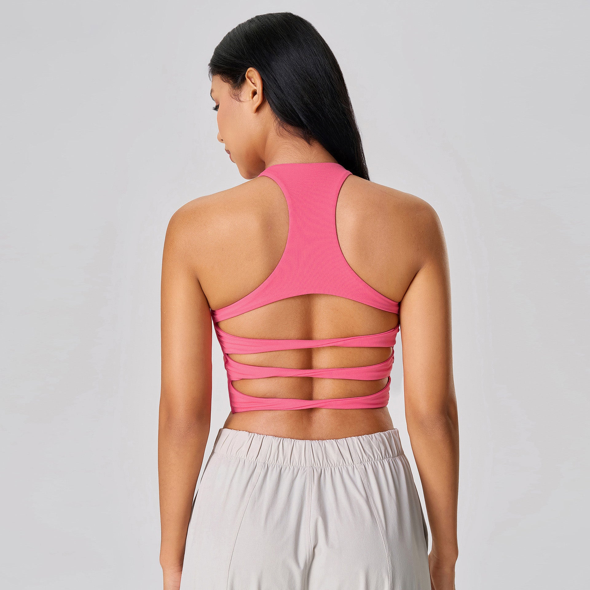 Women's Sexy hollow back sports bras