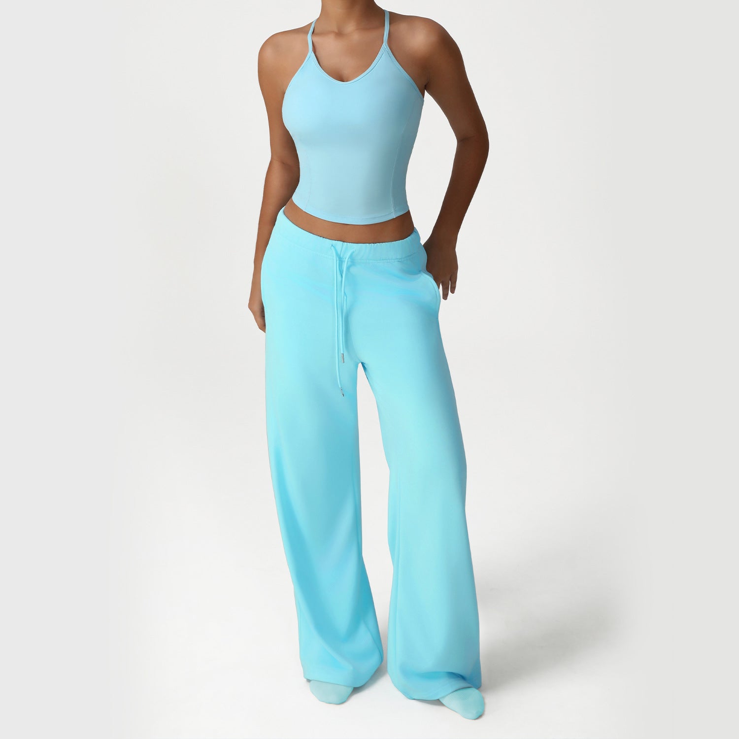 Fashion casual body shaping suit casual fitness suit