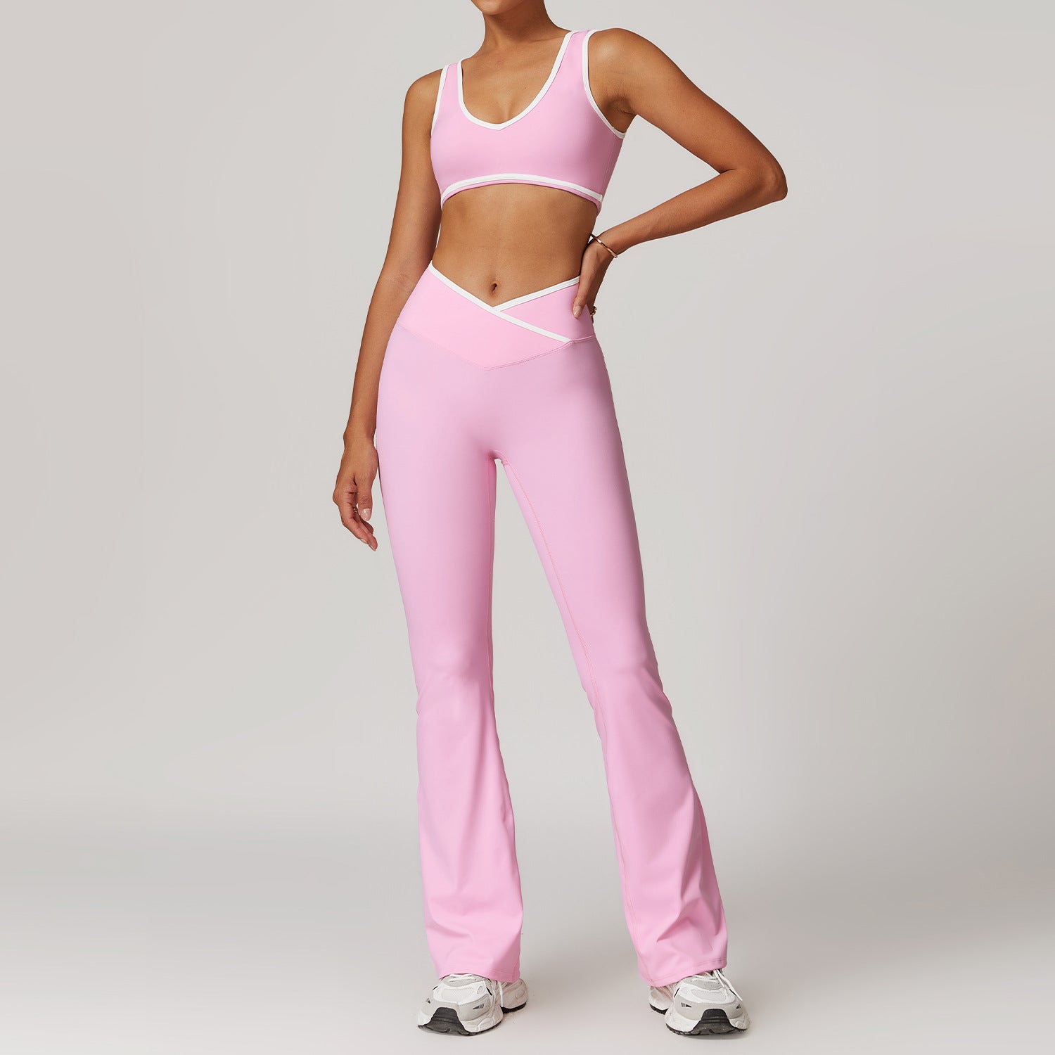 Women's Tight nude running fitness yoga suit