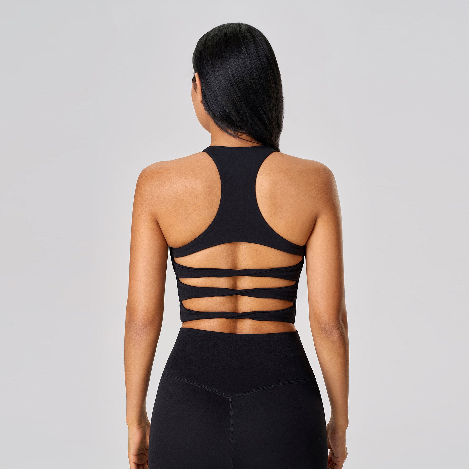 Women's Sexy hollow back sports bras