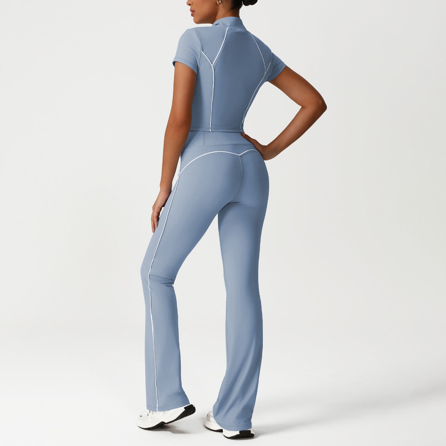 Women's High waisted body-shaping casual sports suit