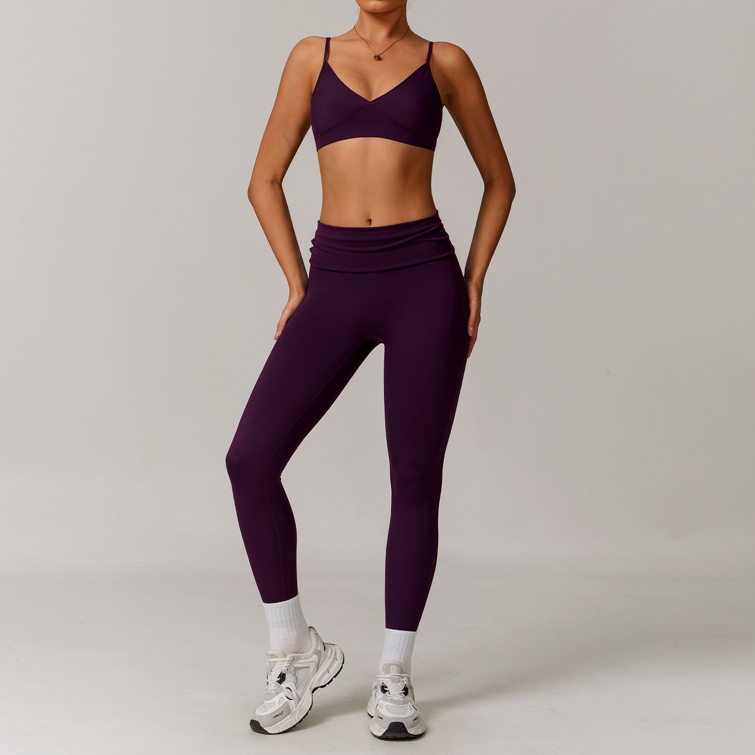 Fashionable and casual sports fitness bras suit