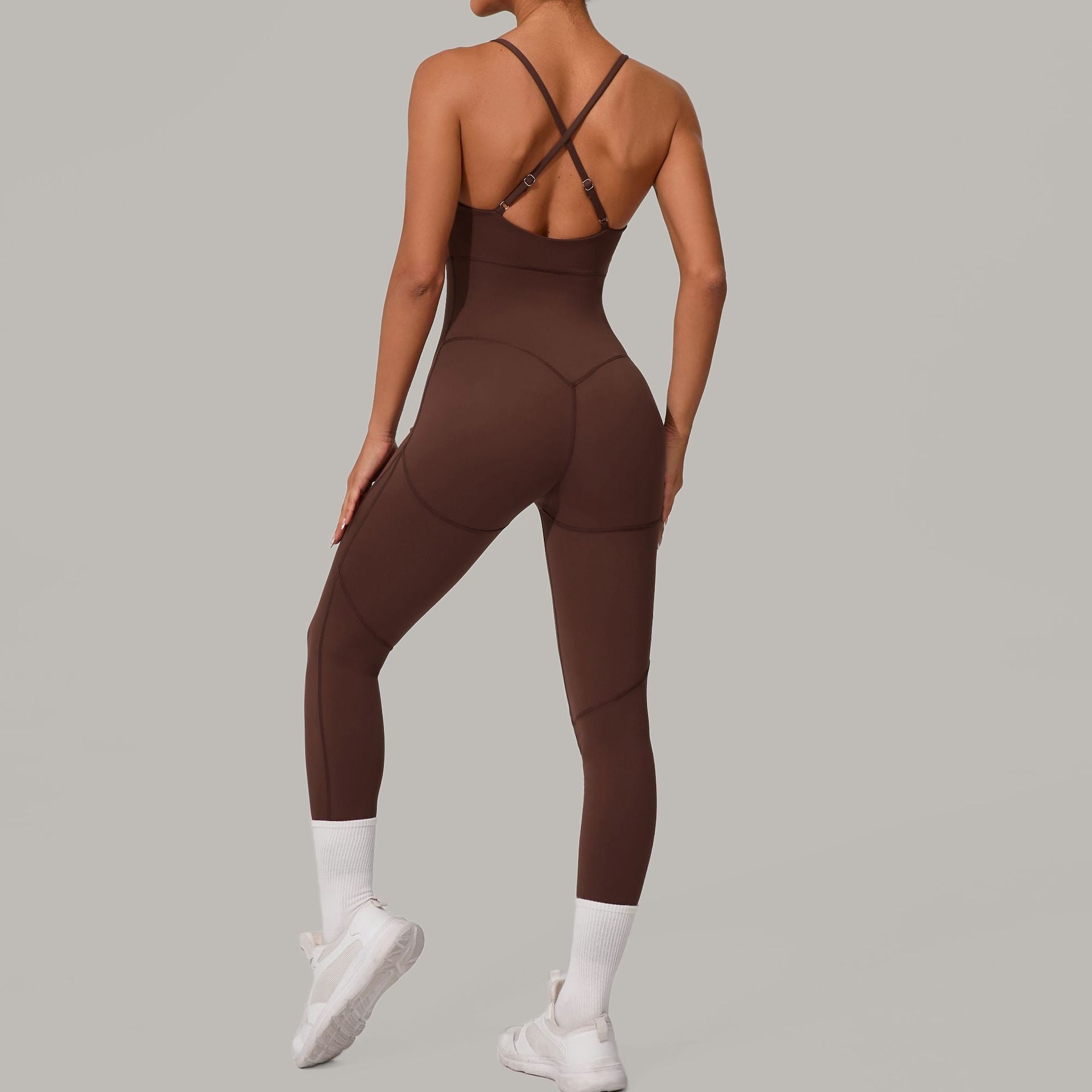Women's wholesale Cross back jumpsuits