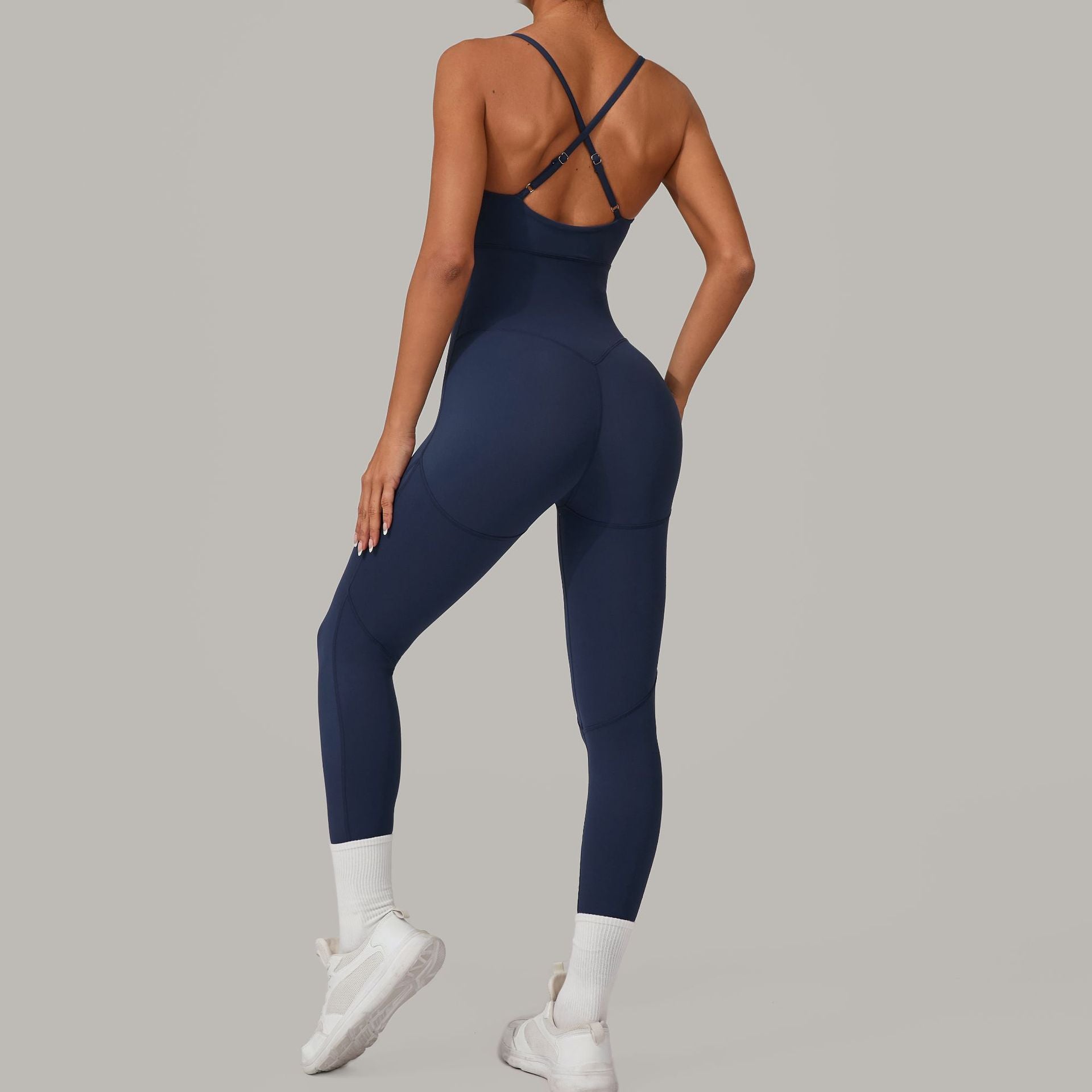 Women's wholesale Cross back jumpsuits