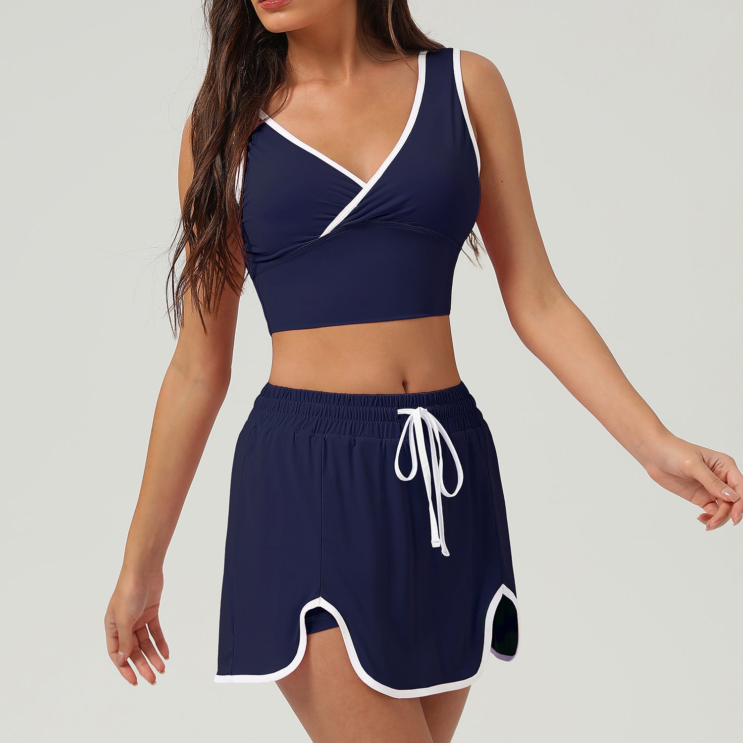 Women's Casual suit running vest skirt