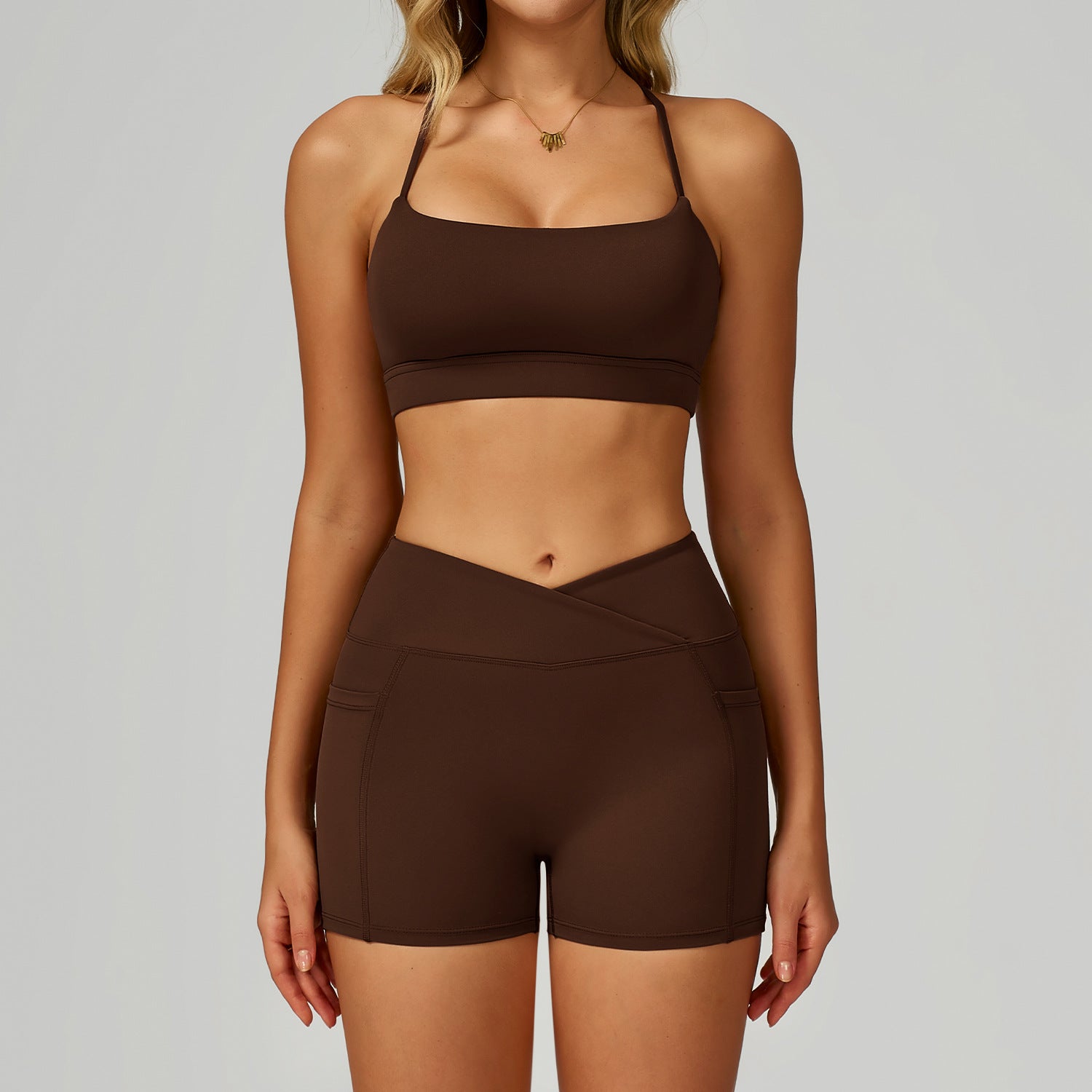Women's sexy quick-drying sports bras suit