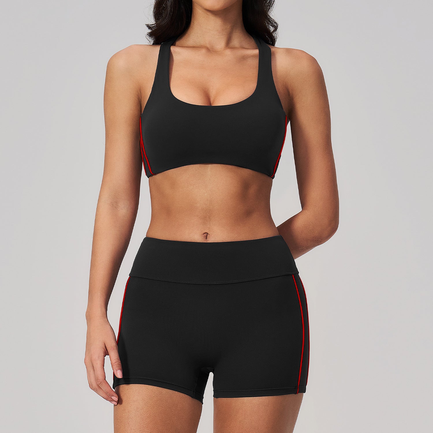 Women's new style Quick-Drying bras with shorts Yoga Set