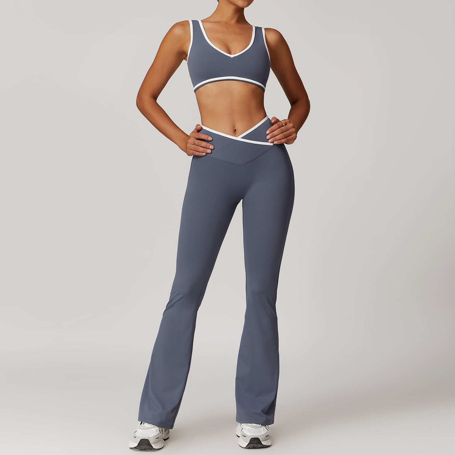 Women's Tight nude running fitness yoga suit