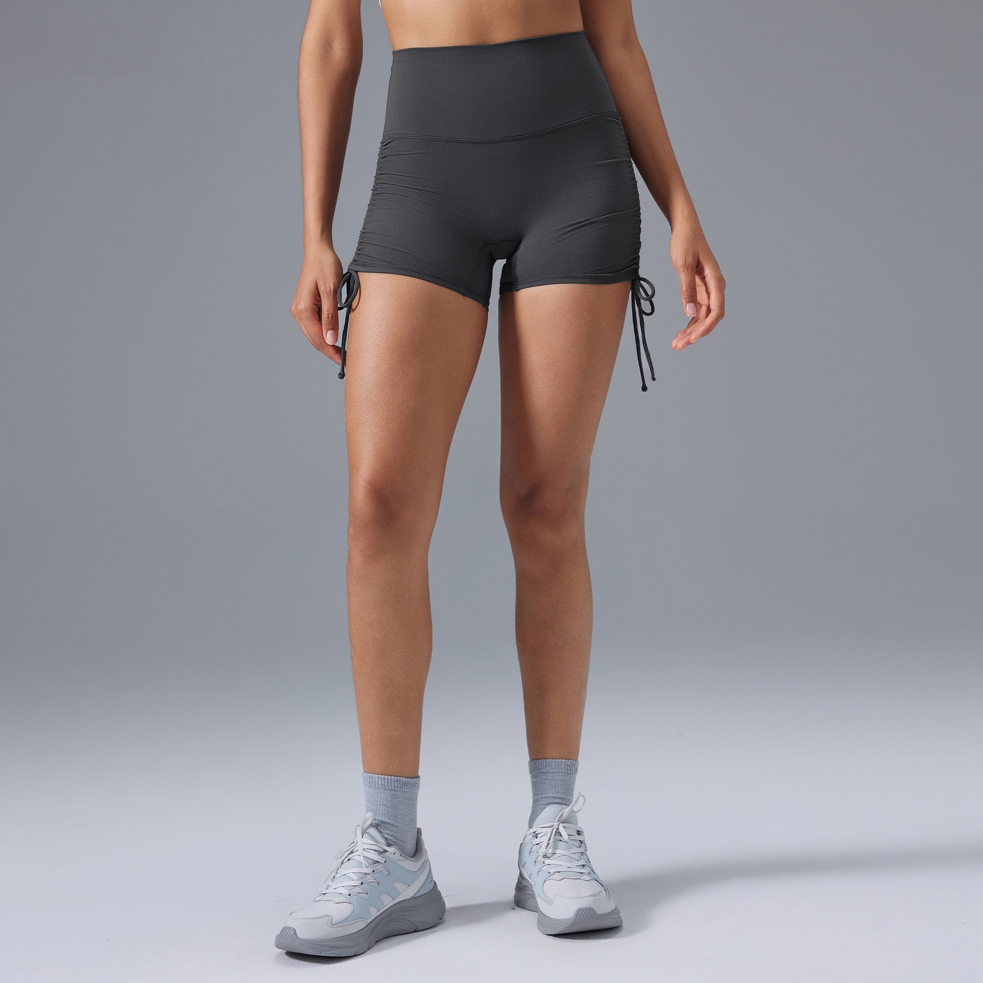 Women's No T-Back Hip-Lifting Gym Shorts