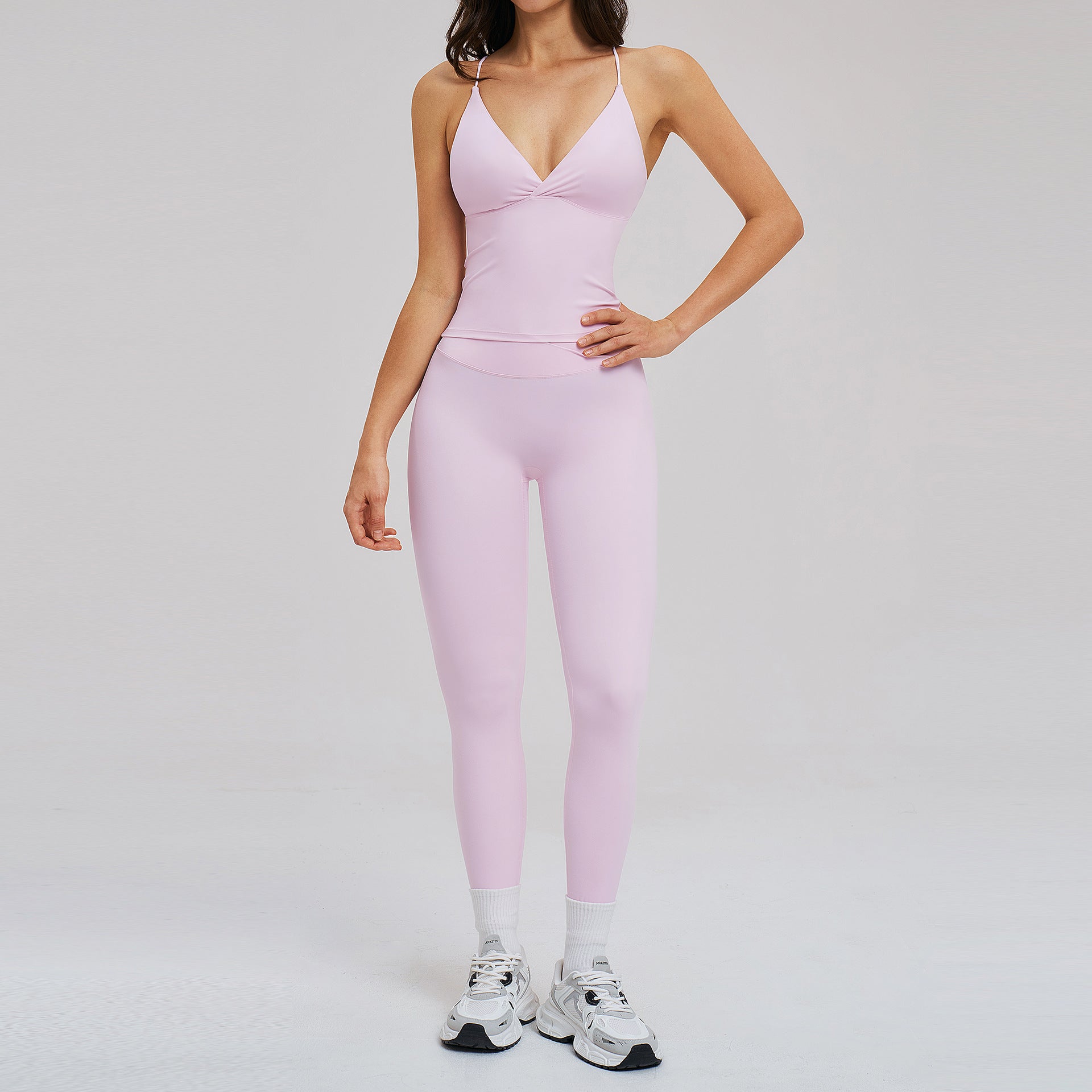 Tight-fitting backless running sports casual YOGA set