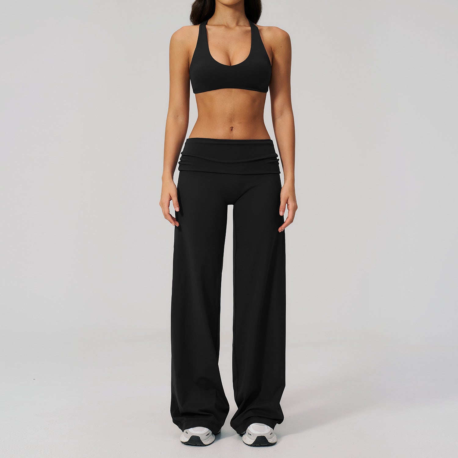 Women's fashion sports bras wih quick-drying pants yoga set