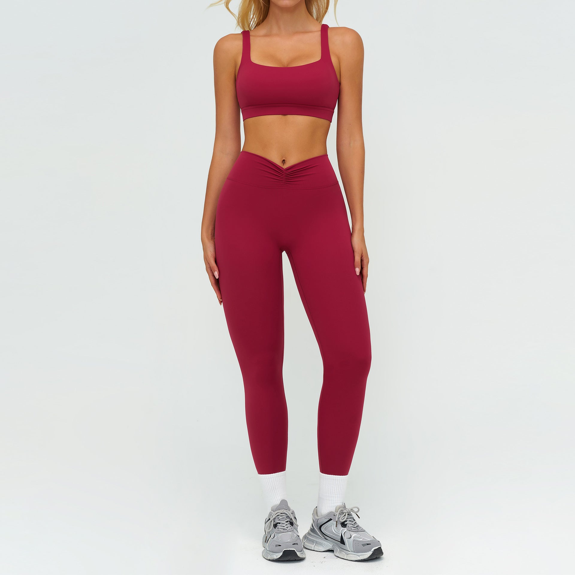 Women's quick-drying sports bras set